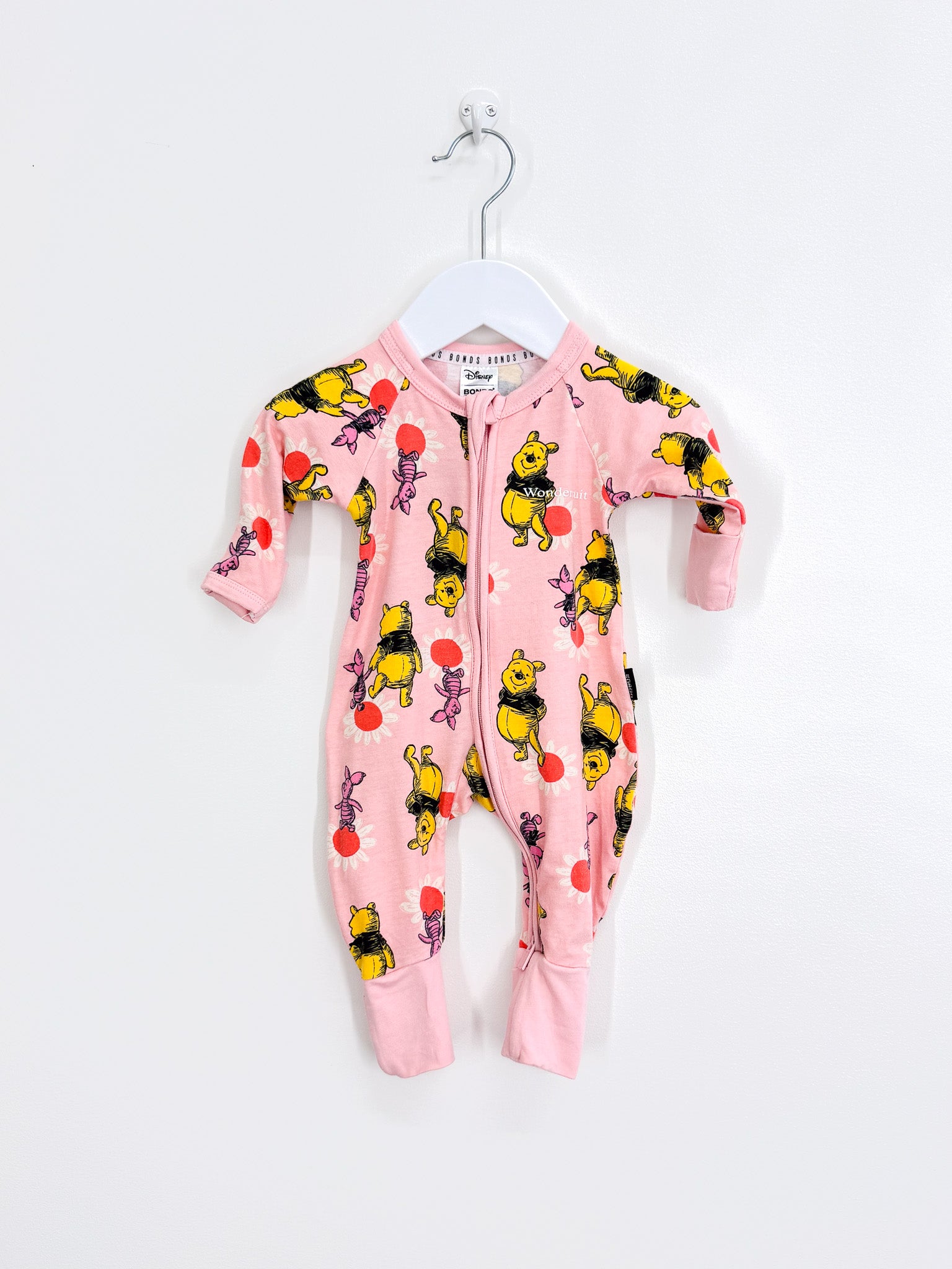 Bonds x Disney Winnie the Pooh wondersuit (newborn)
