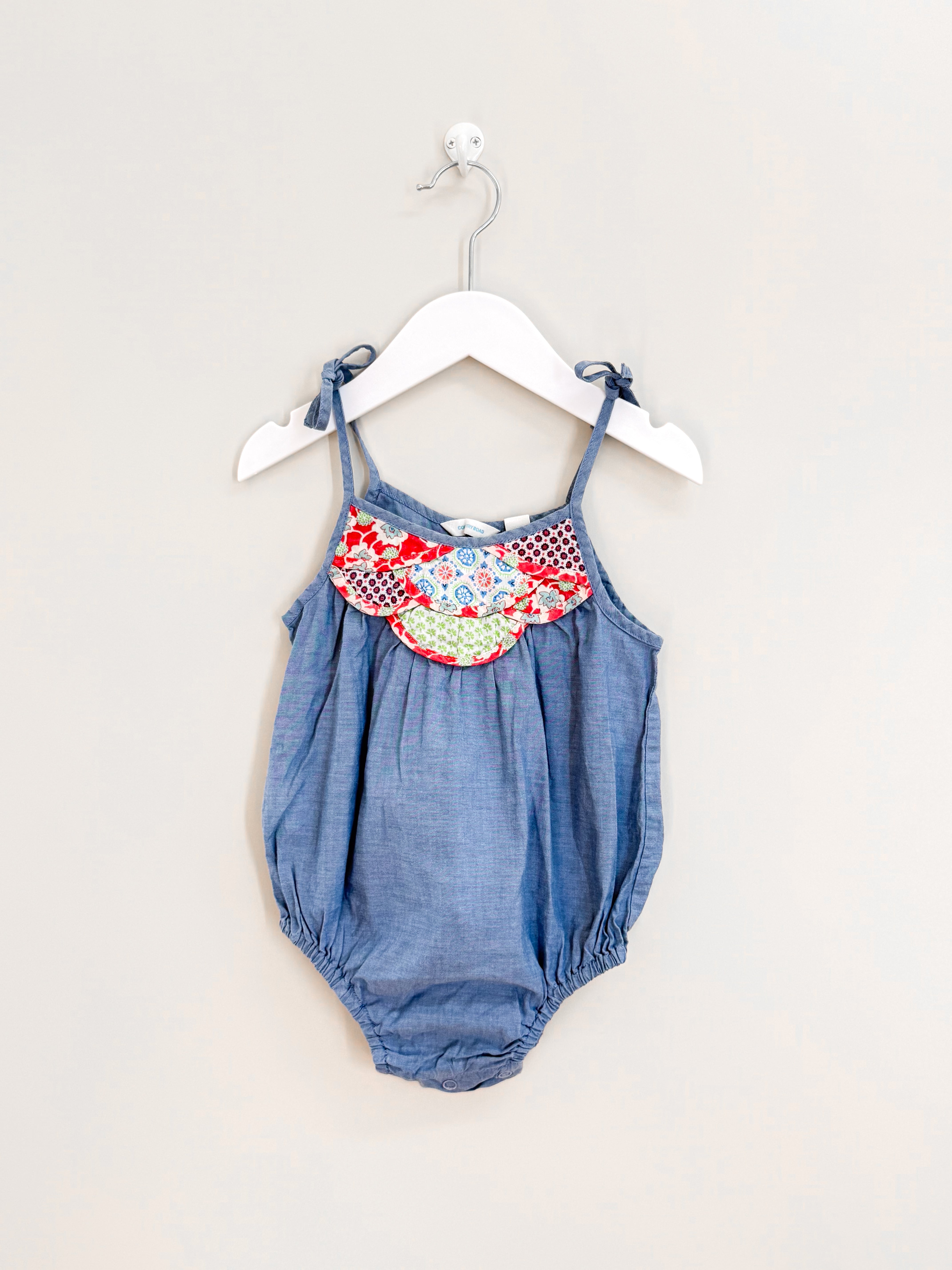 Country Road chambray playsuit (12-18m)