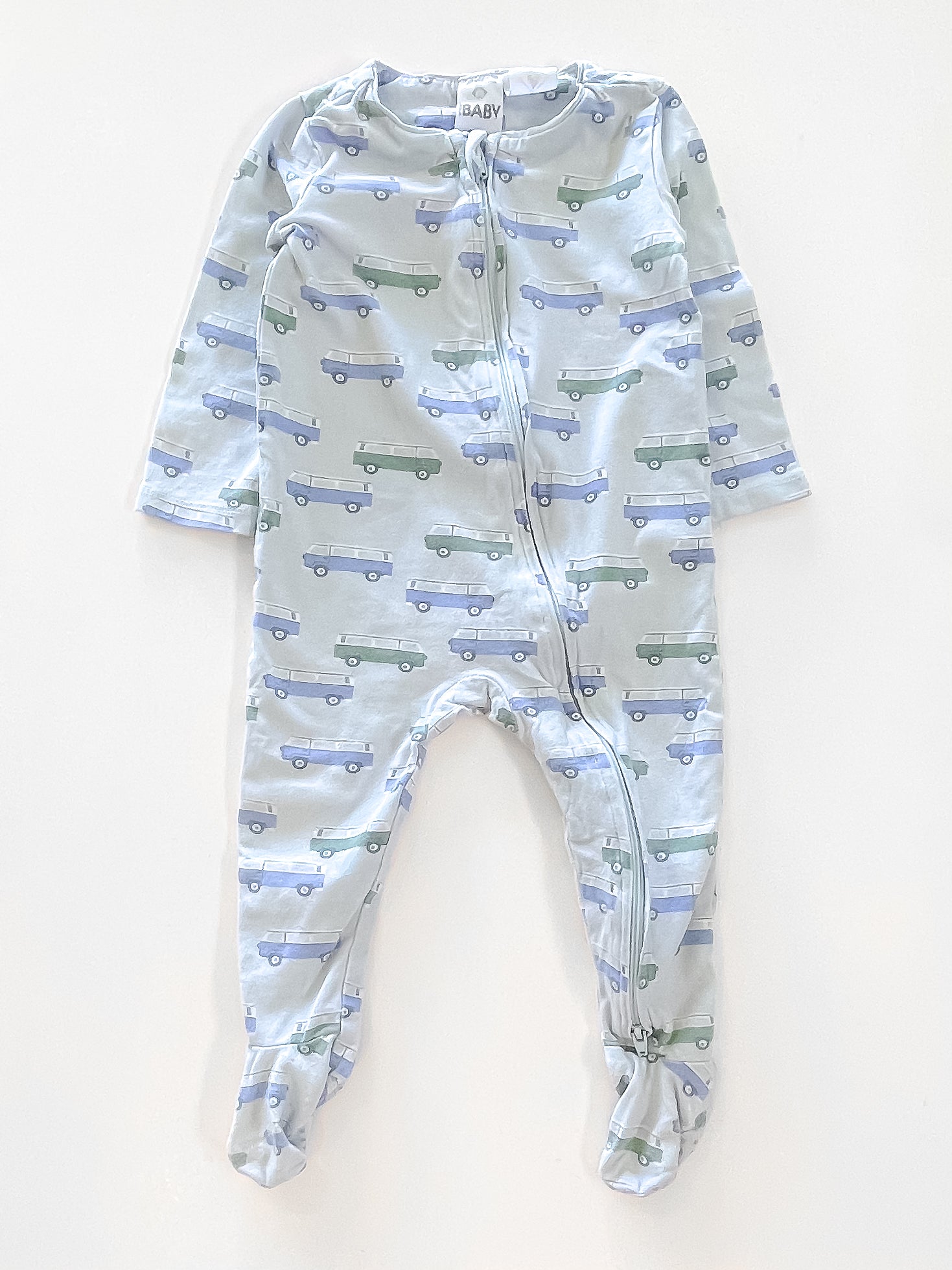 Cotton On Kids kombi zip onesie (6-12m)