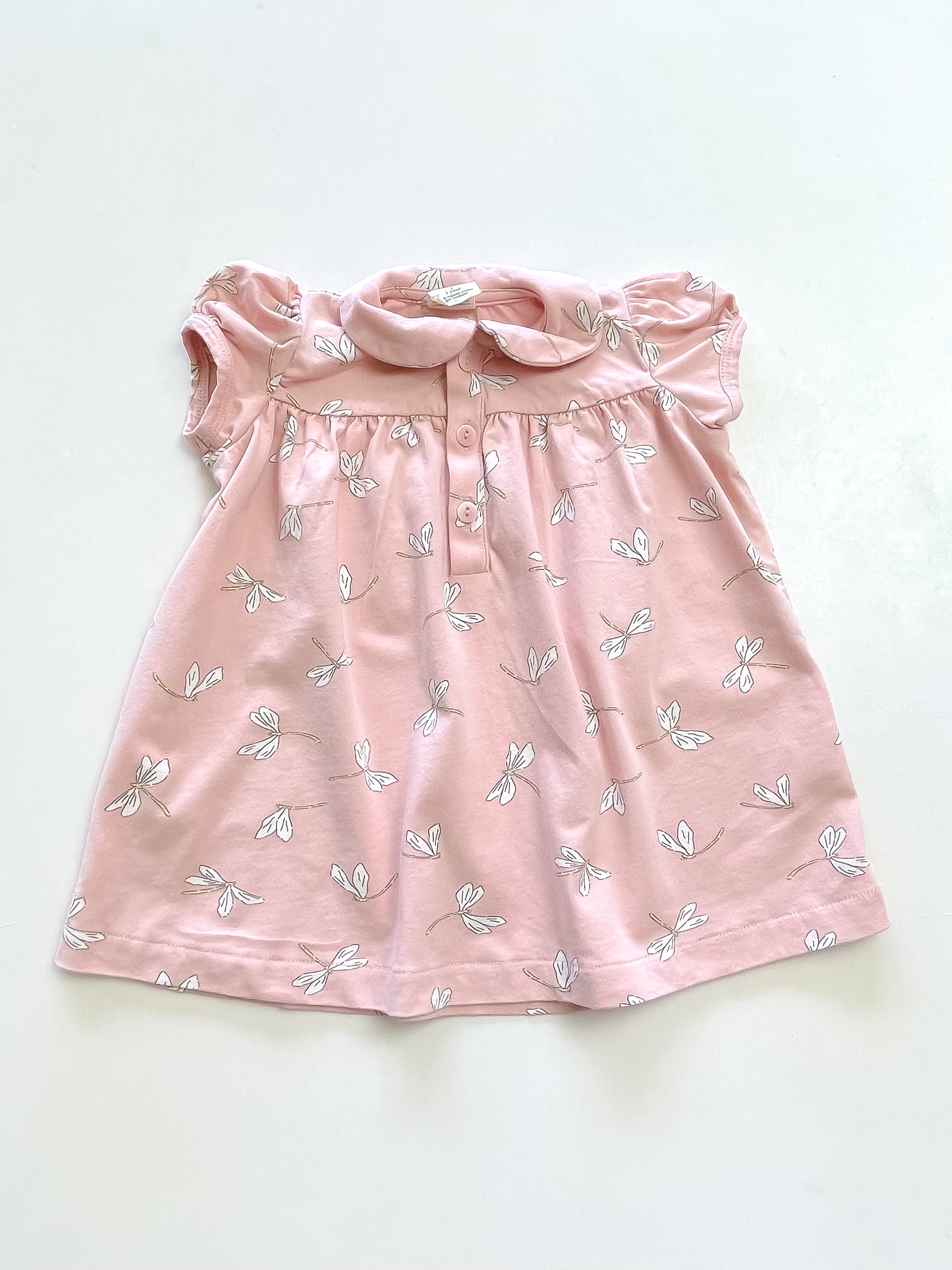 Nature Baby organic jeanne dress dragonfly lily (1y)