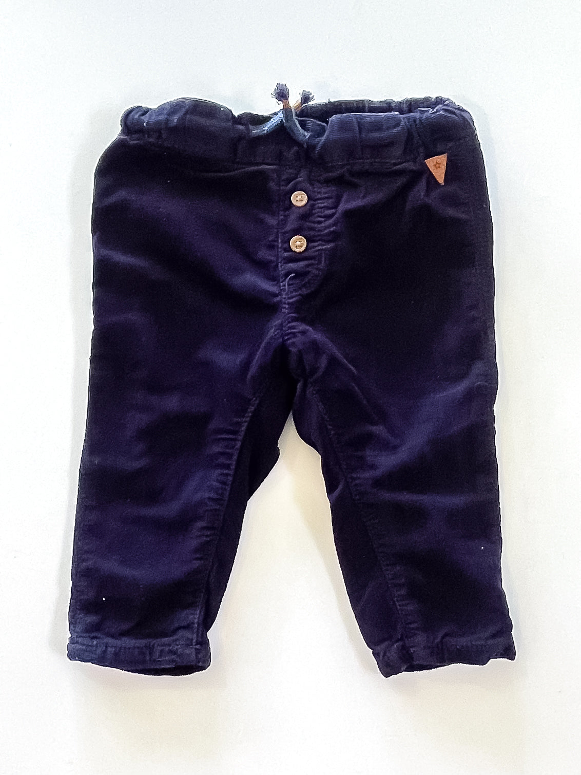 H&M lined poincord pants (3-6m)