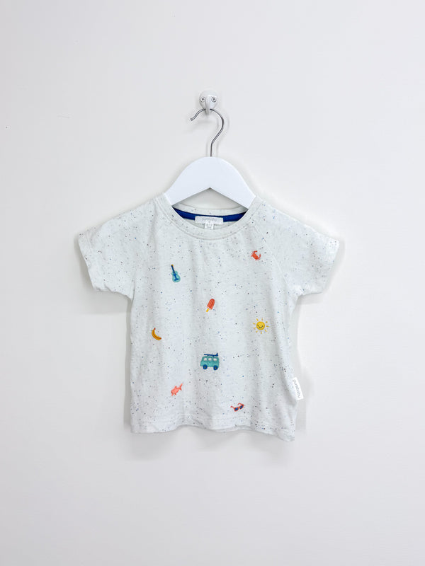 Purebaby organic tee (6-12m)