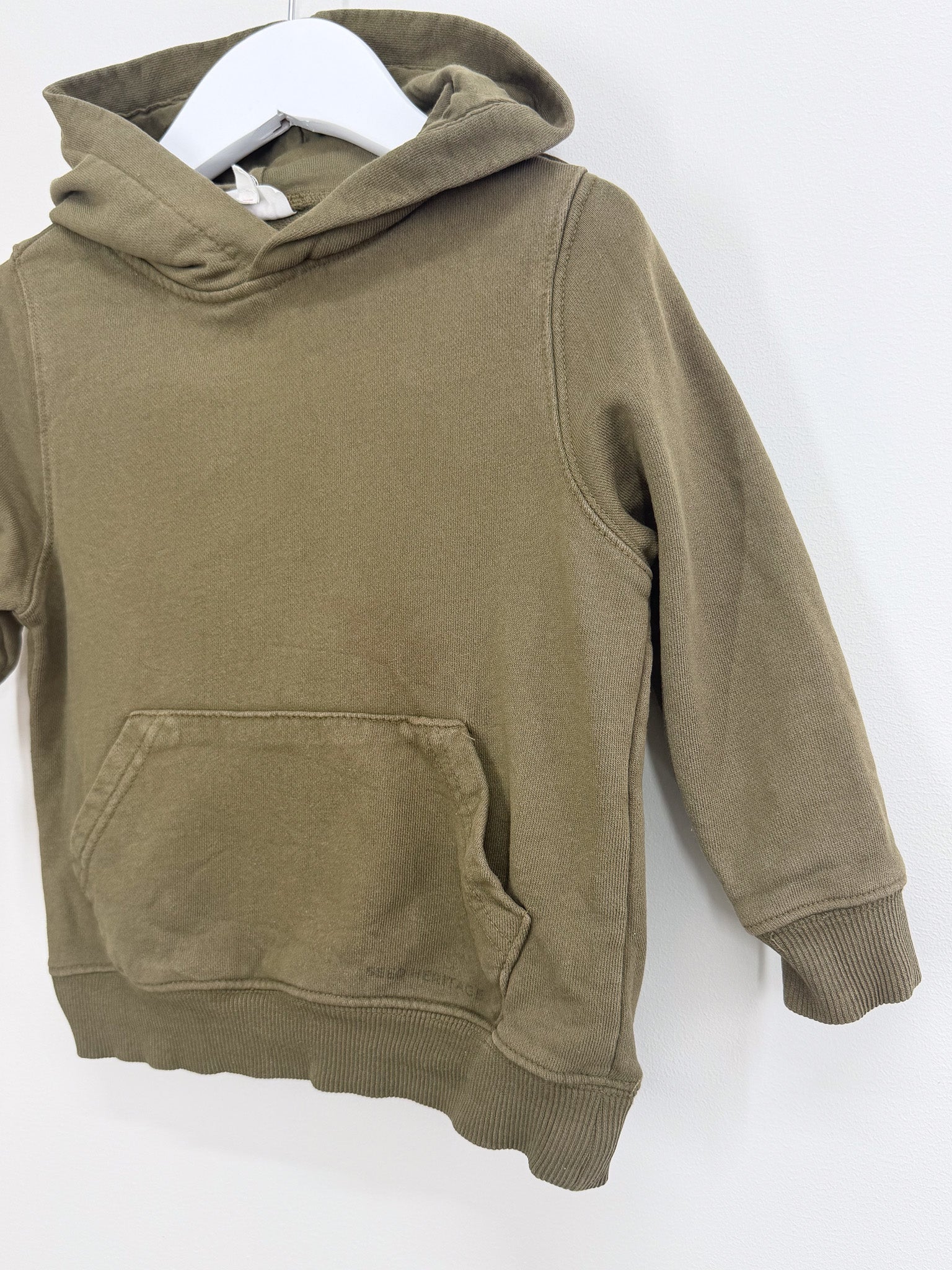 Seed khaki hoodie (2y) - SECONDS
