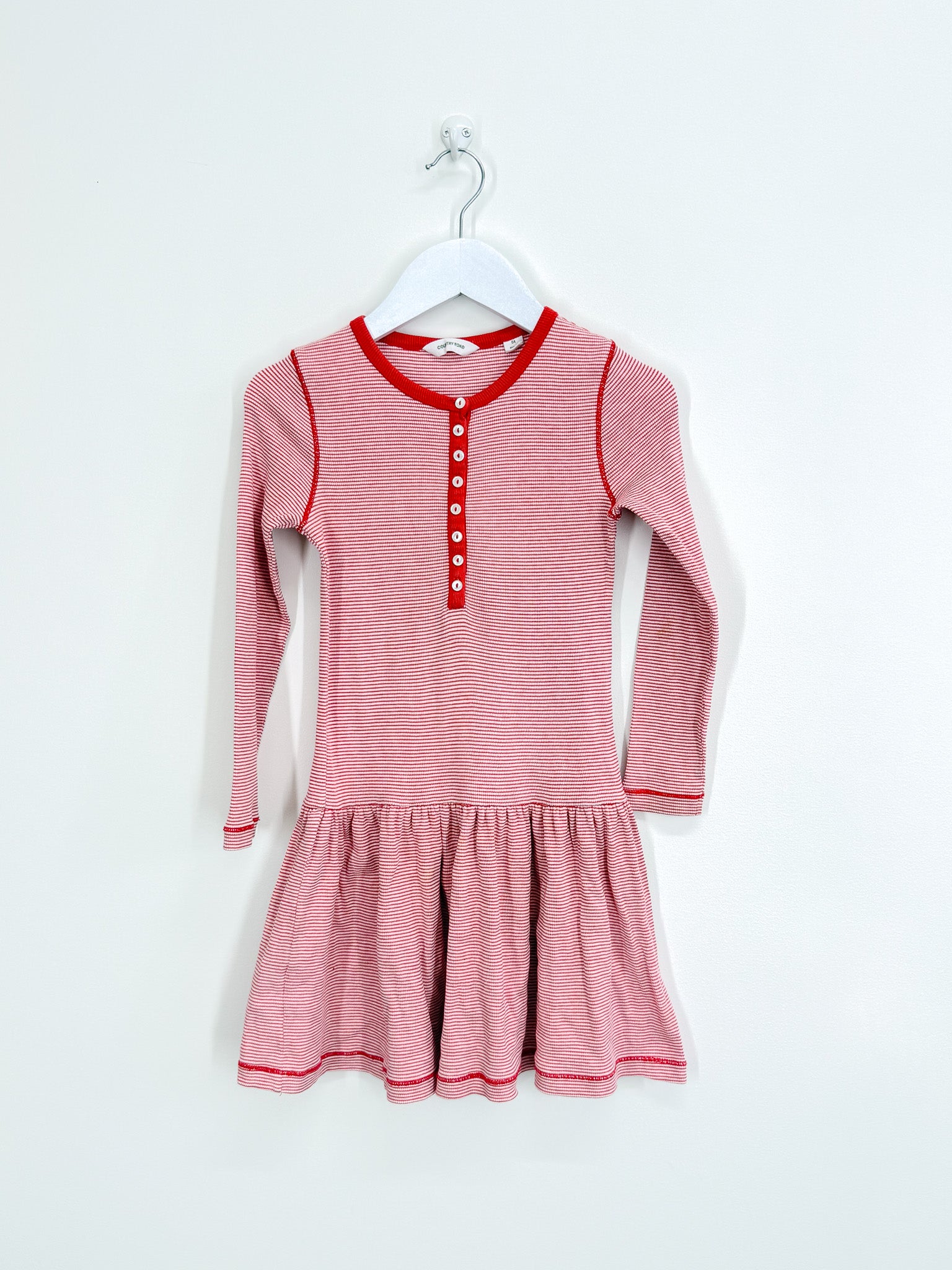 Country Road striped henley dress (4y)