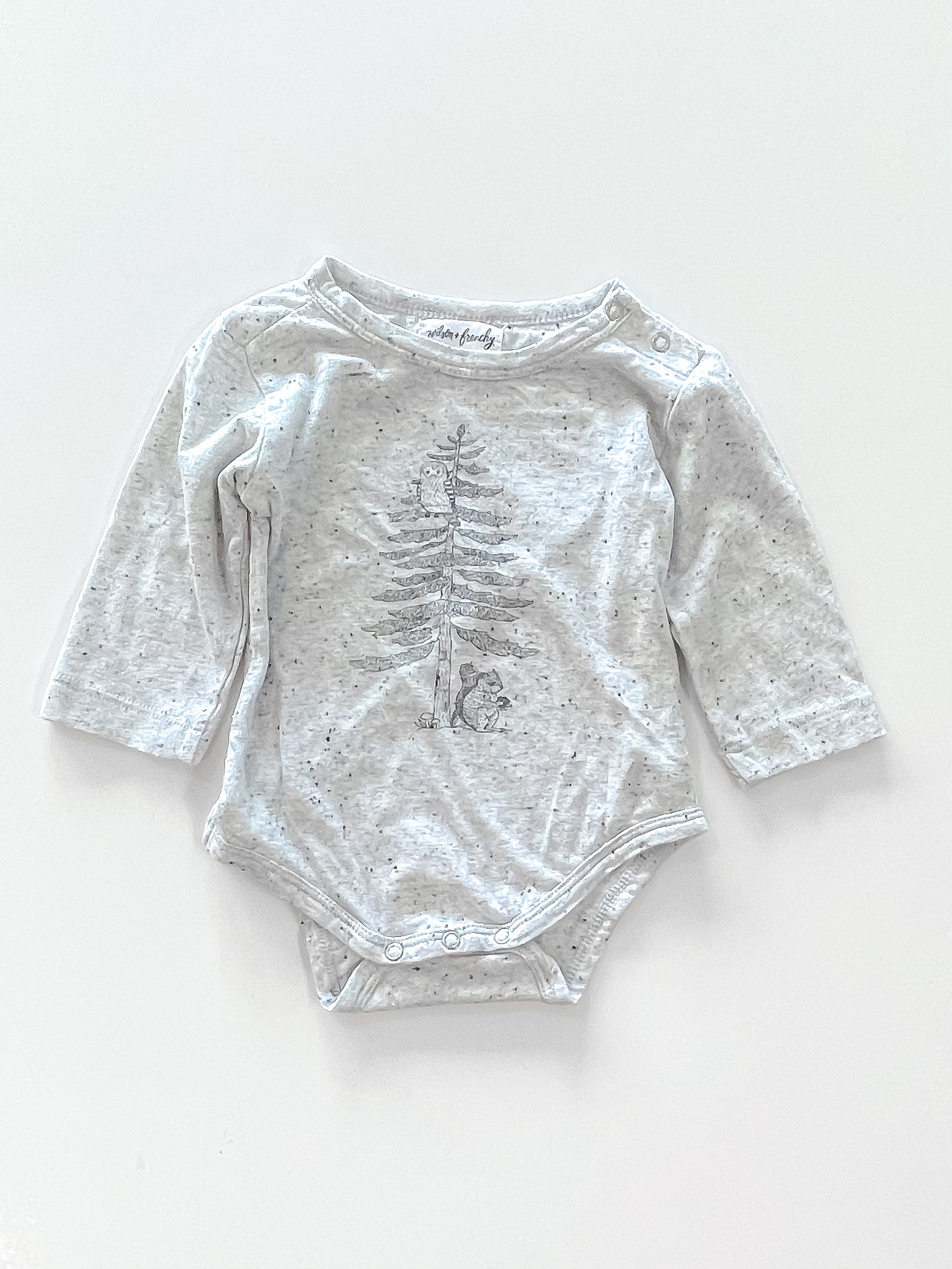 Wilson & Frenchy organic bodysuit (0-3m)