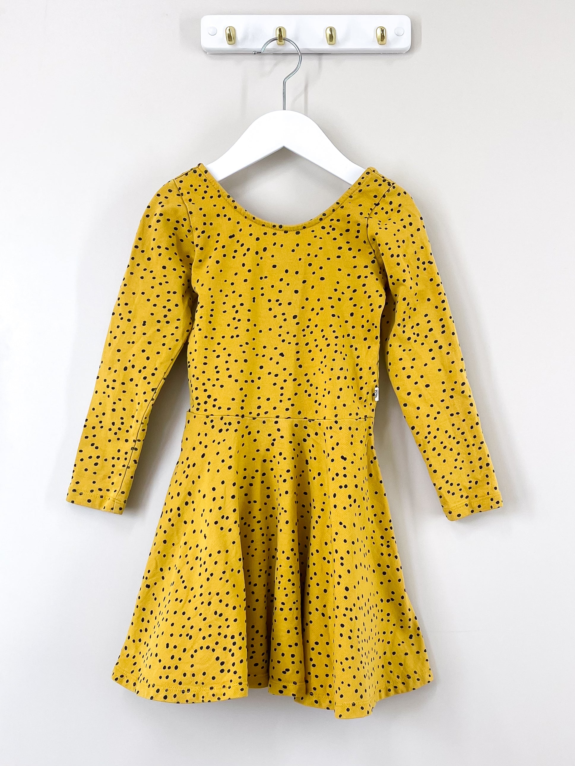 Hootkid spotty dress (5y)