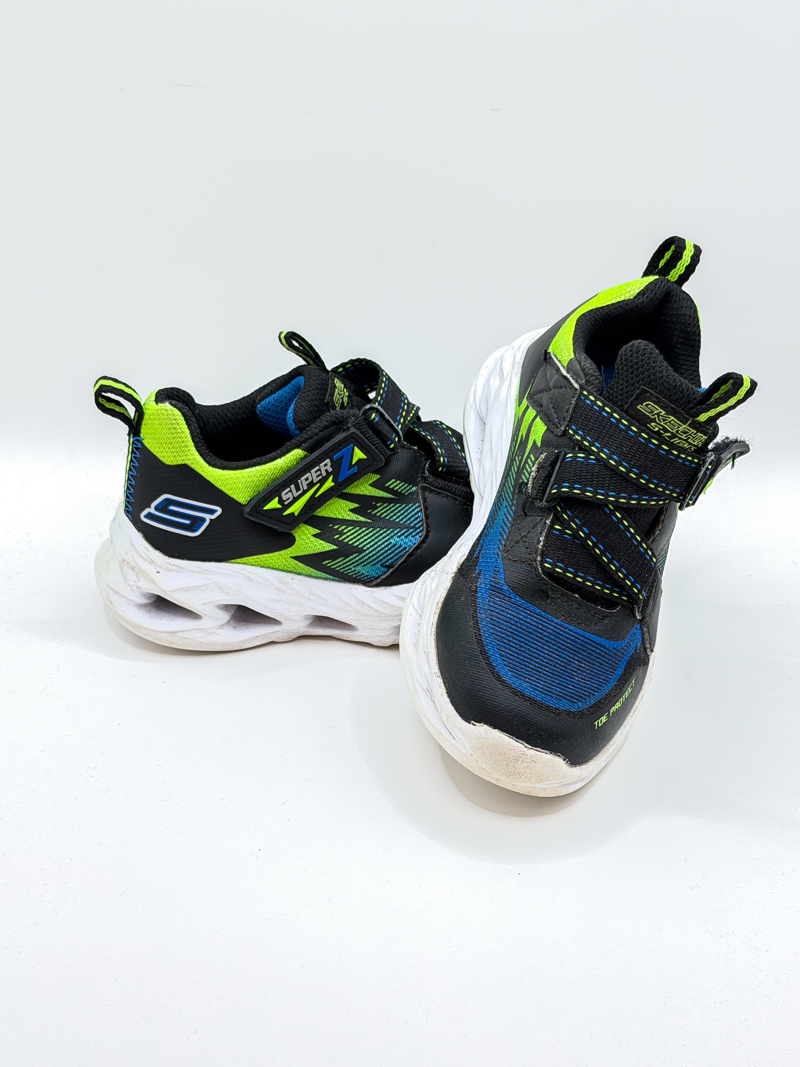 Skechers S lights vortex flash sneakers (24EU)