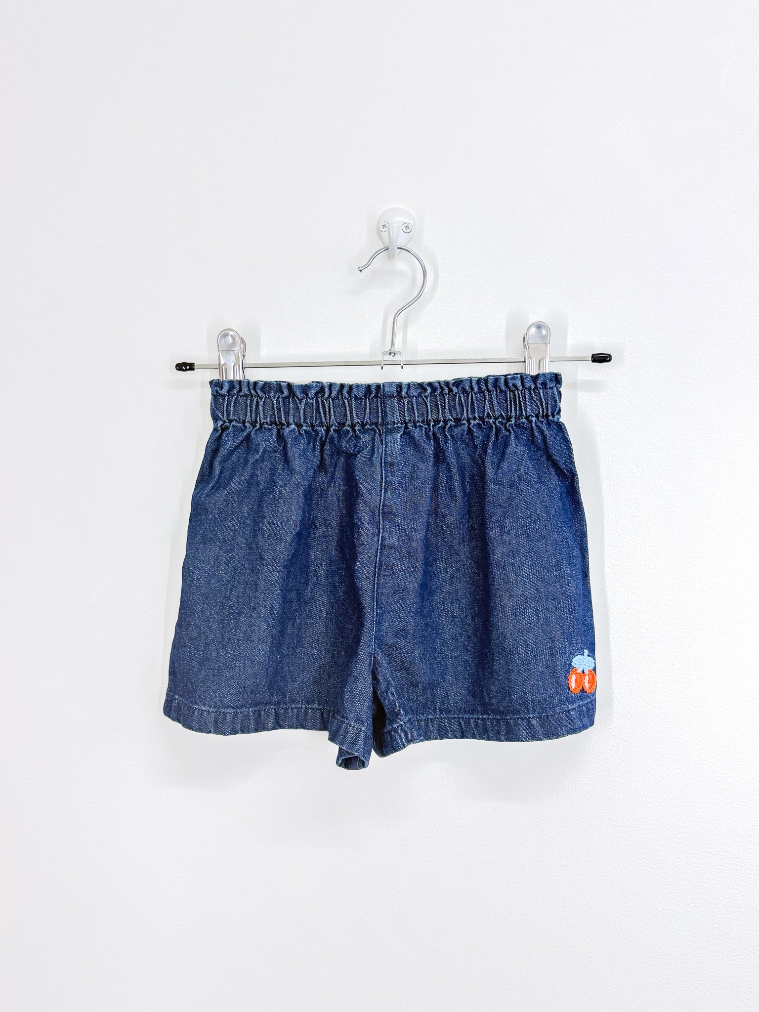 Next chambray cherry shorts (18-24m)
