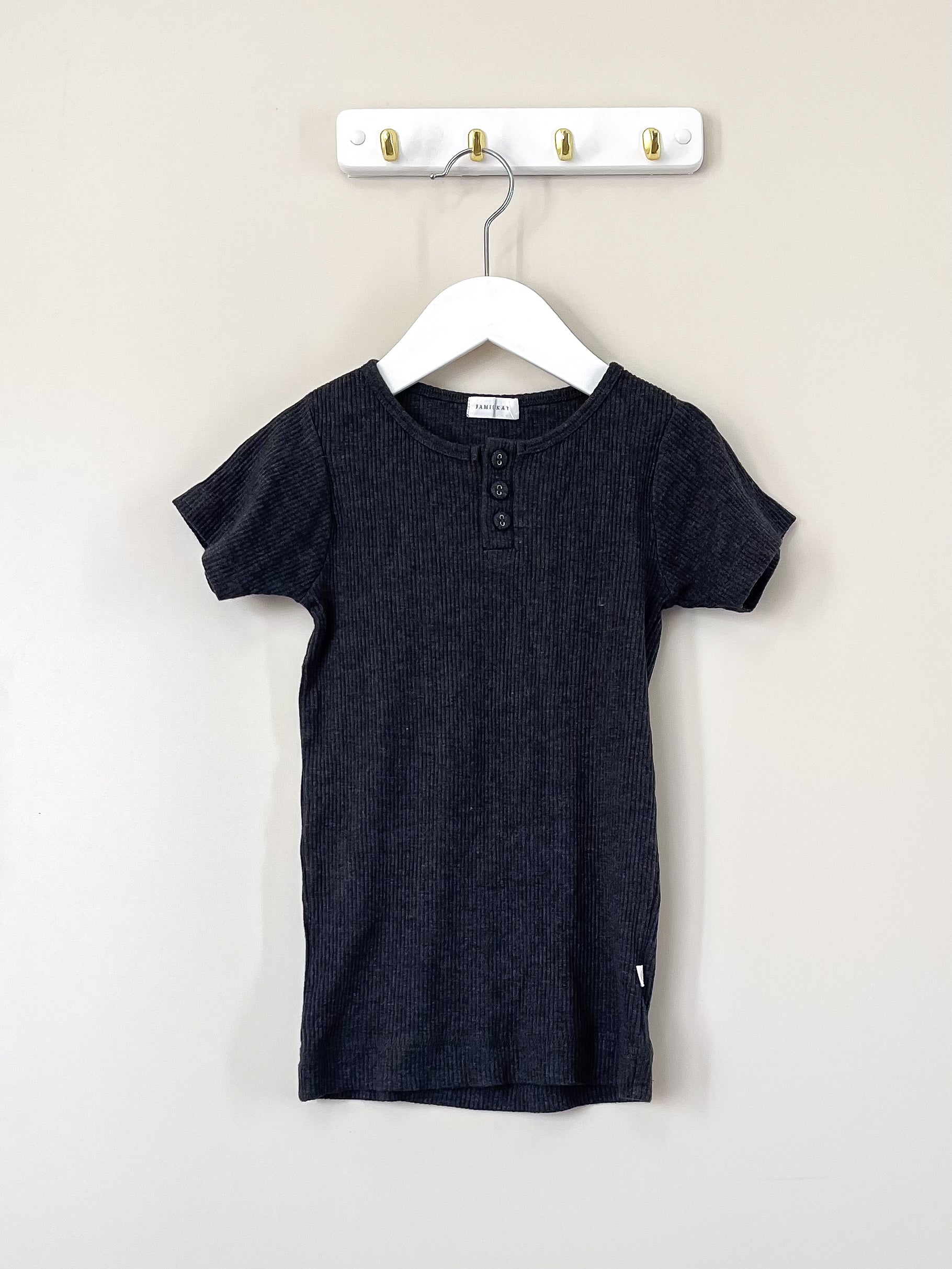 Jamie Kay OG organic rib henley (7y)