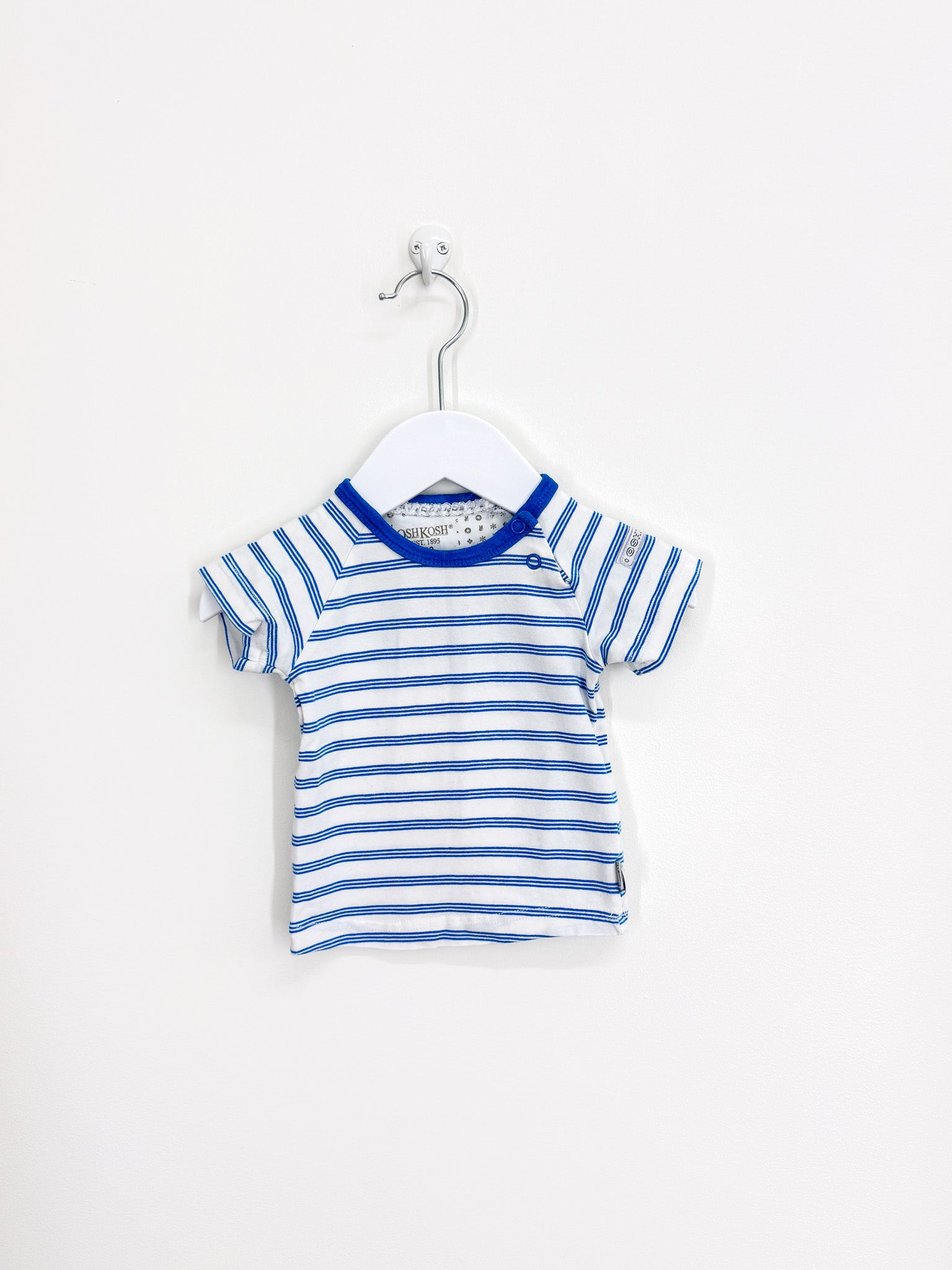 OshKosh striped tee (newborn)