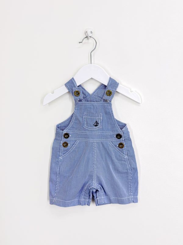Jojo Maman Bebe shortalls (0-3m)