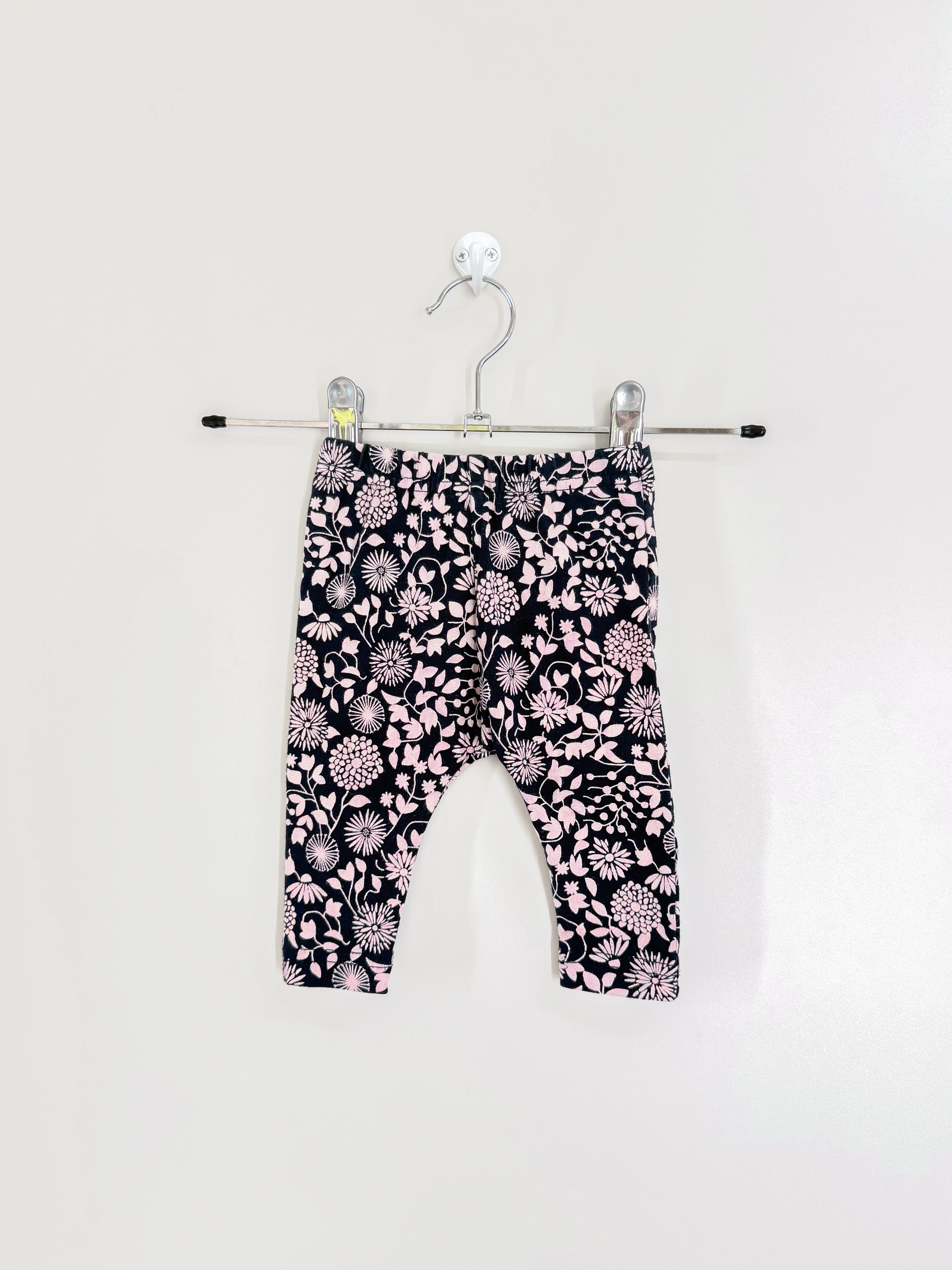 Nature Baby organic leggings - willow navy (6-12m)