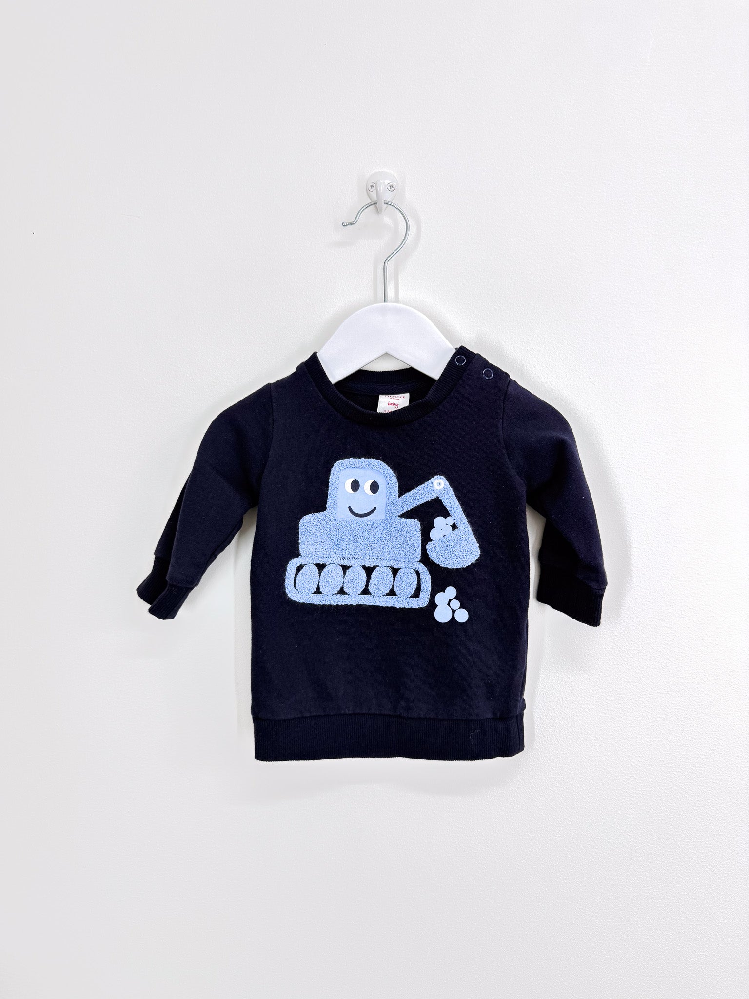 Seed digger crew sweatshirt (0-3m)