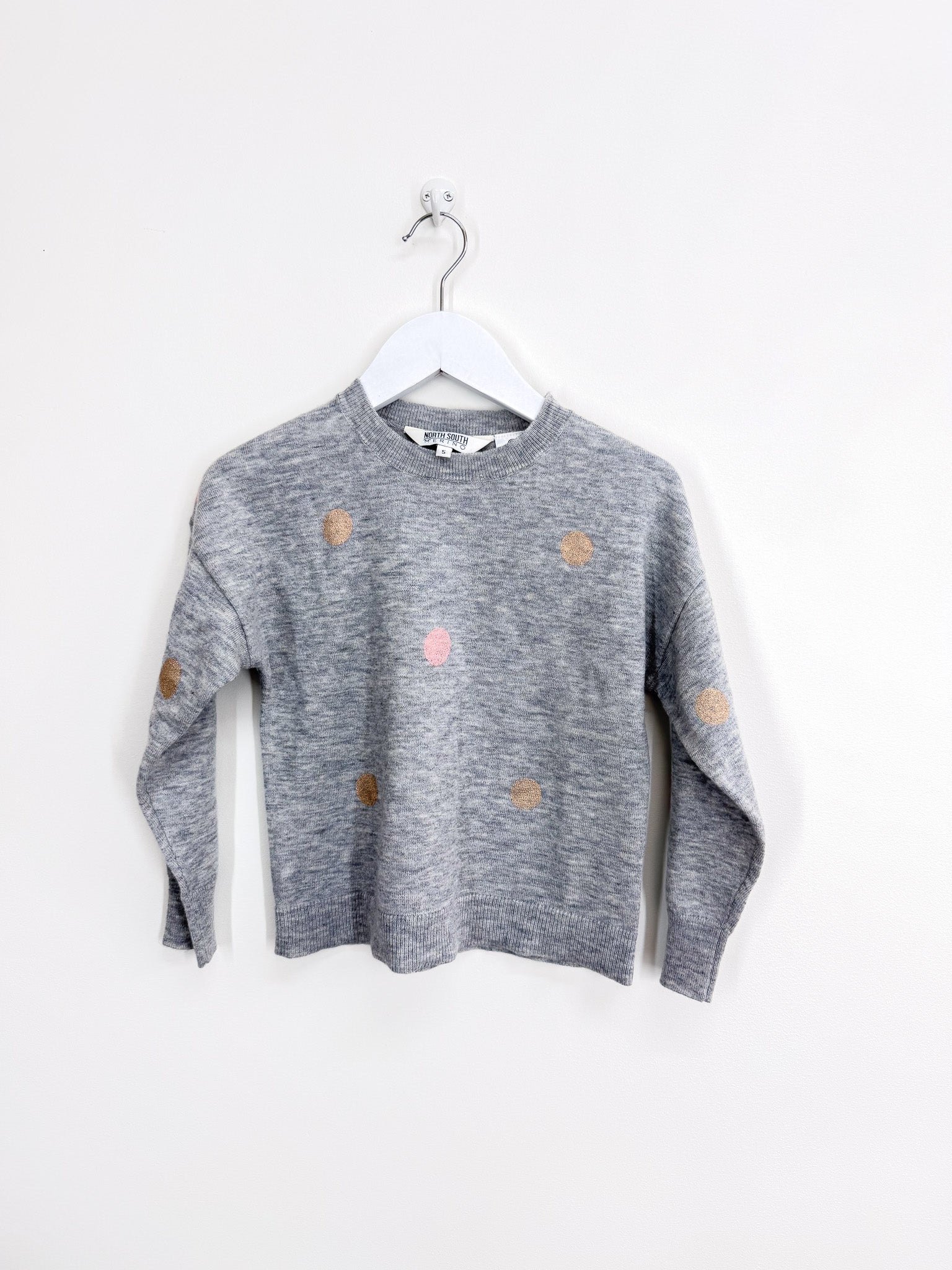 North South merino light weight pullover (5y)