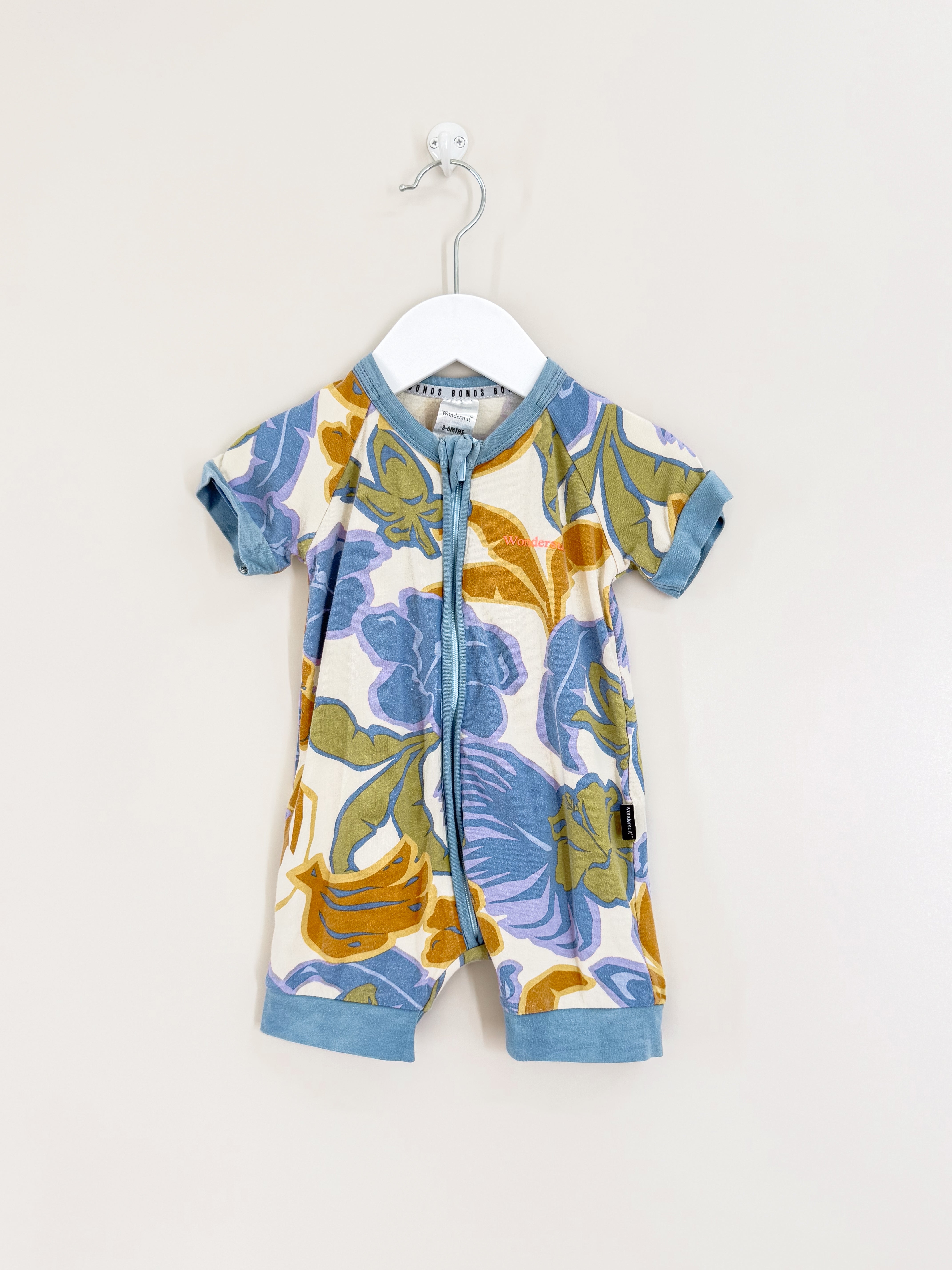 Bonds wondersuit - tropical dreams (3-6m)