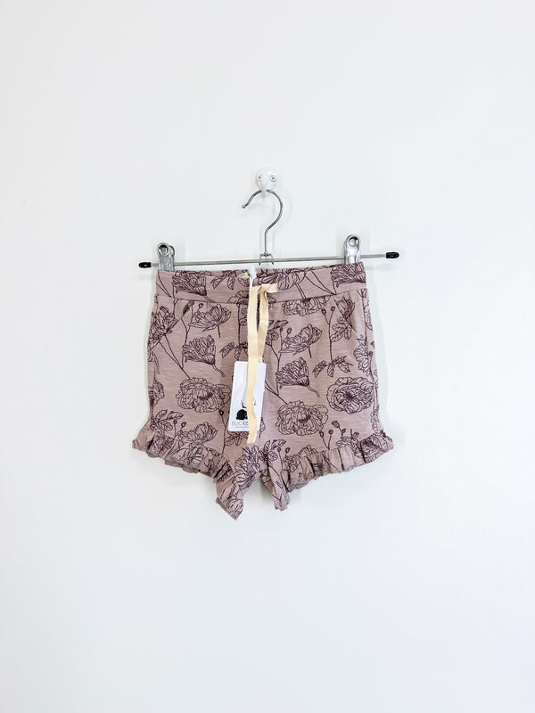 BNWT Buck & Baa organic floral shorts (3y)