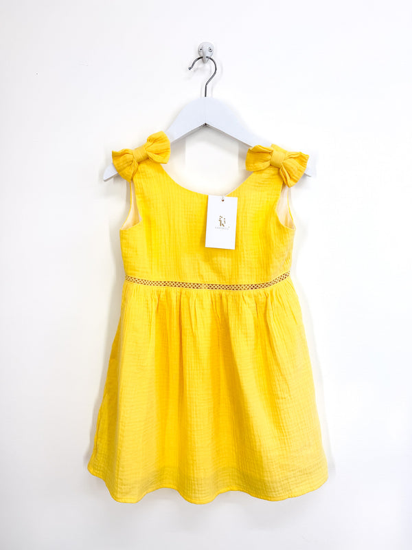 BNWT Karibou Kids sleevless muslin dress (6y)