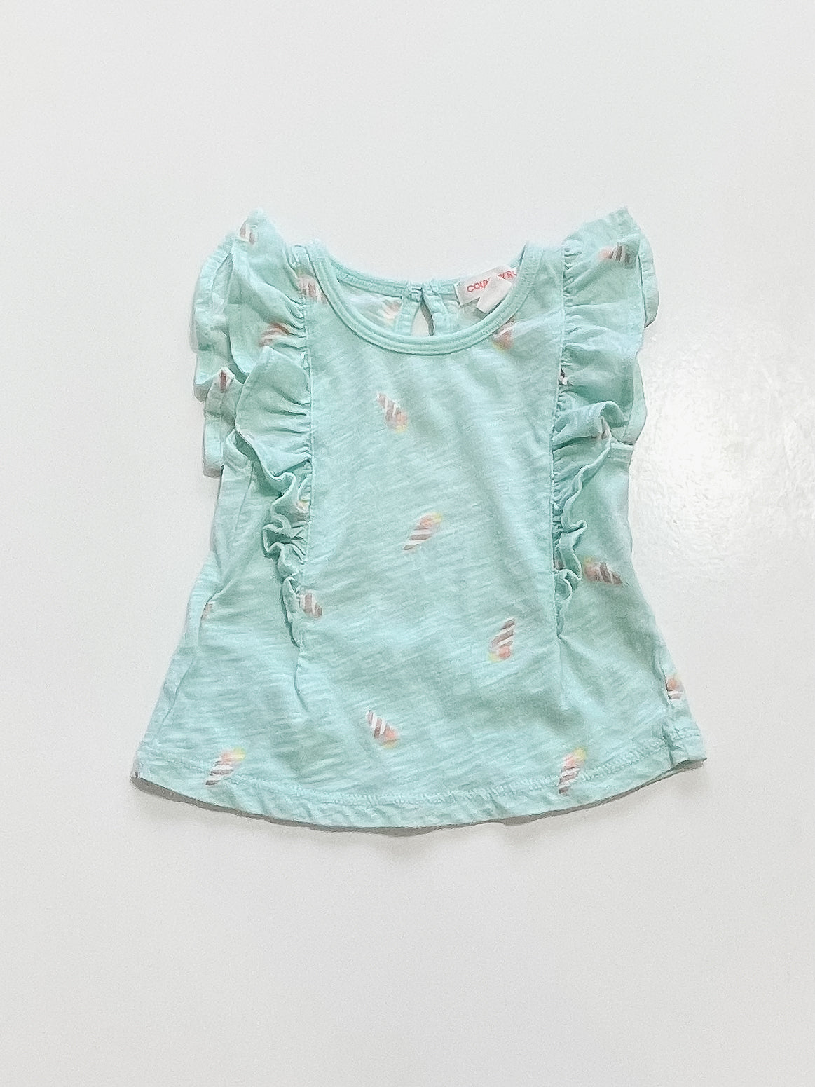Country Road ice cream frill top (0-3m)