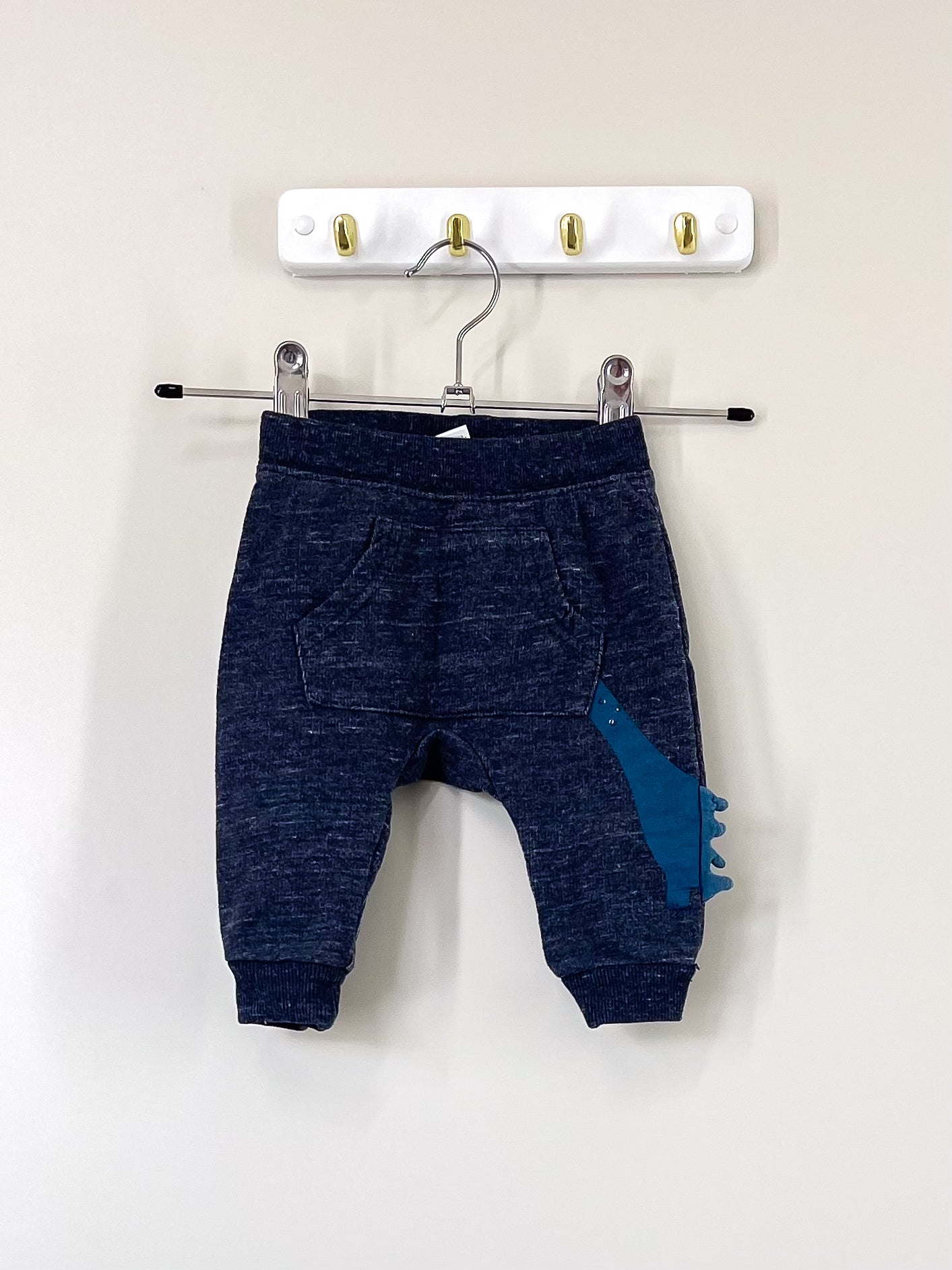 Teeny Weeny dino trackies (0-3m)