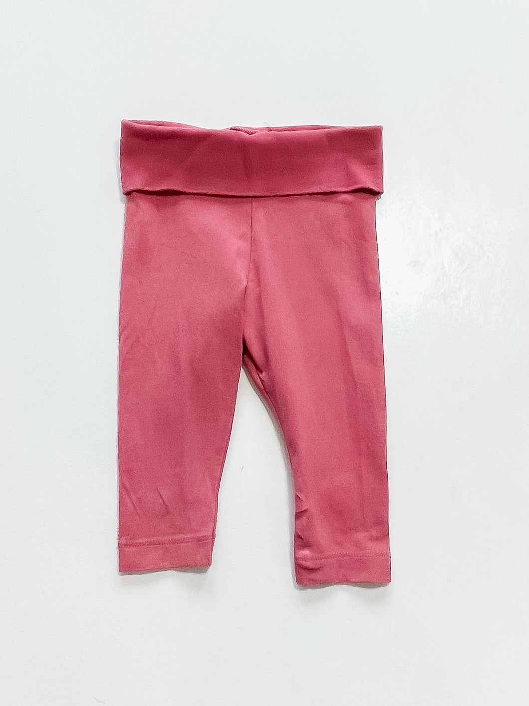 H&M organic fold over leggings (3-6m)