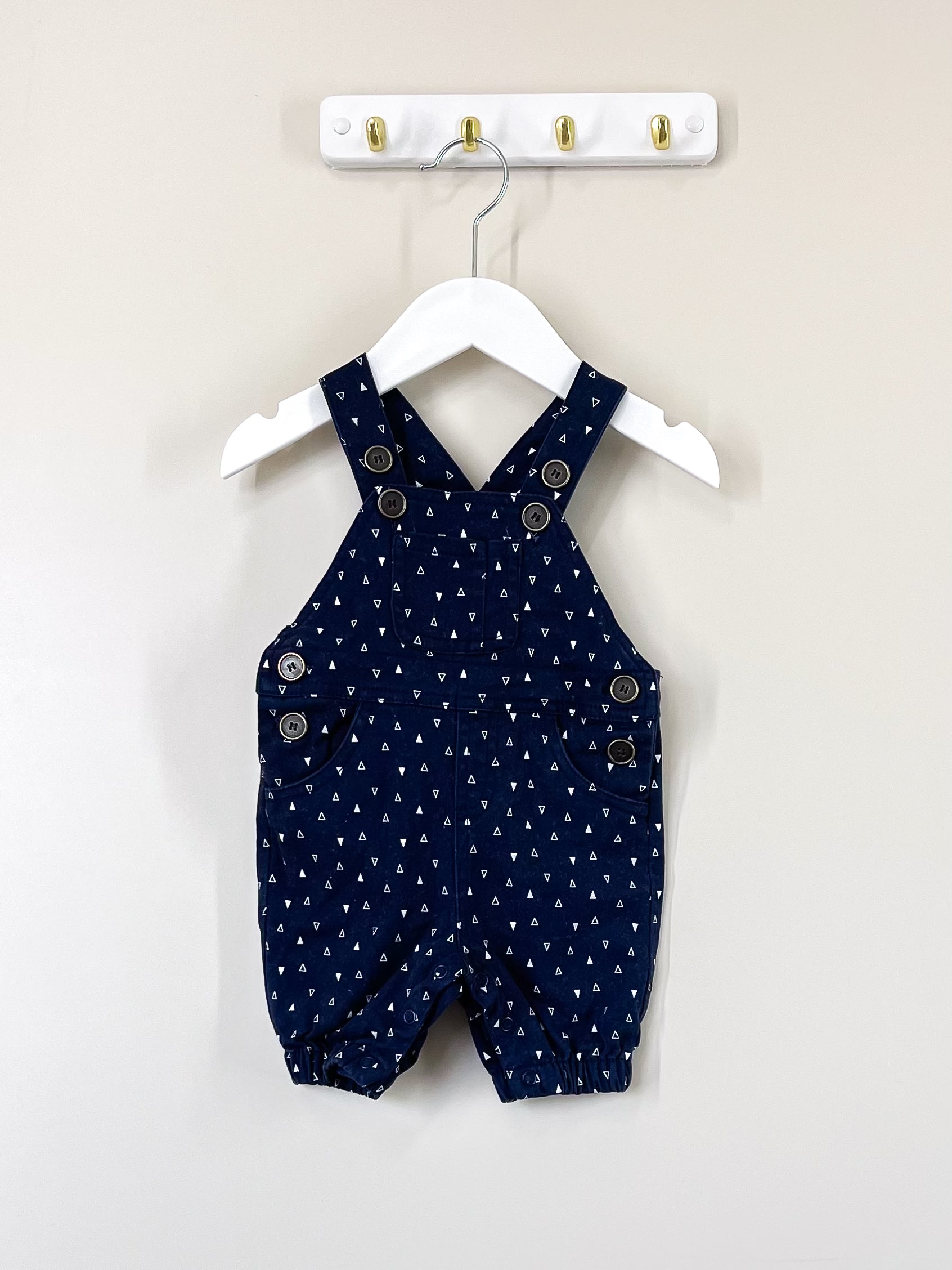 Teeny Weeny overalls (0-3m)
