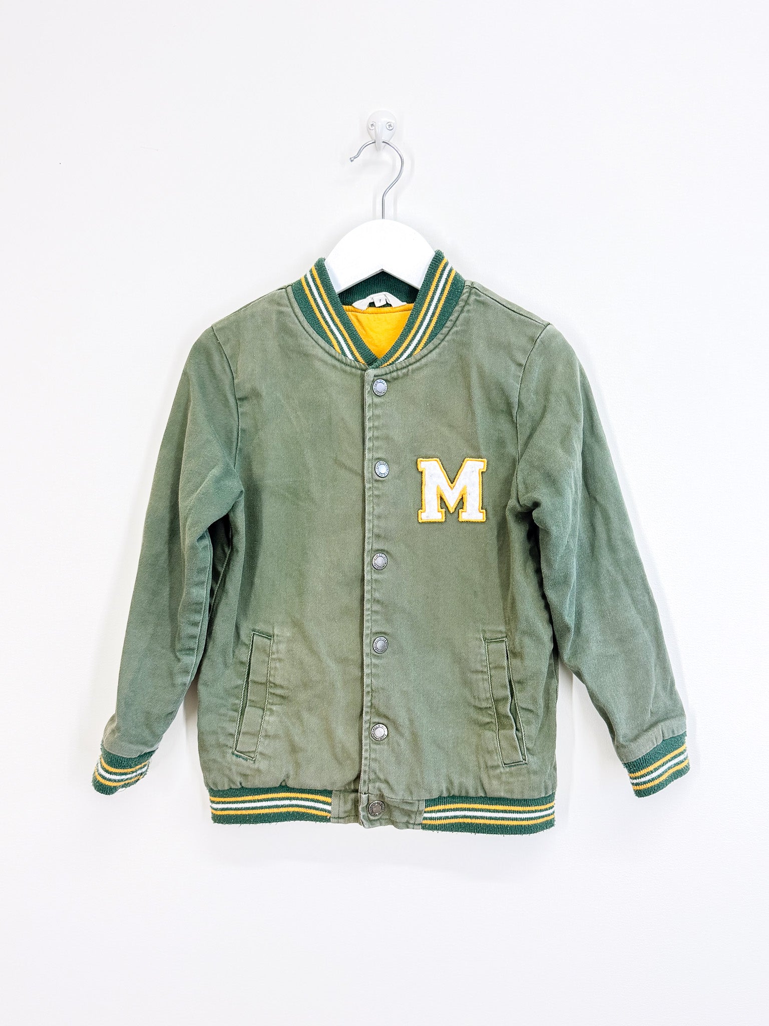 Mac & Ellie varsity jacket (7y)