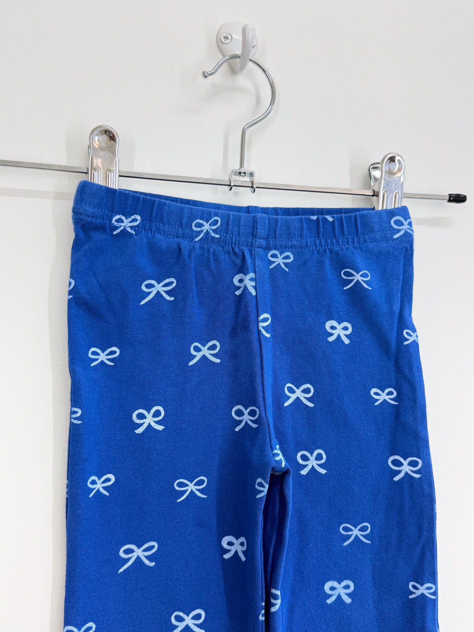 Nature Baby organic leggings - ribbons blue (2y)