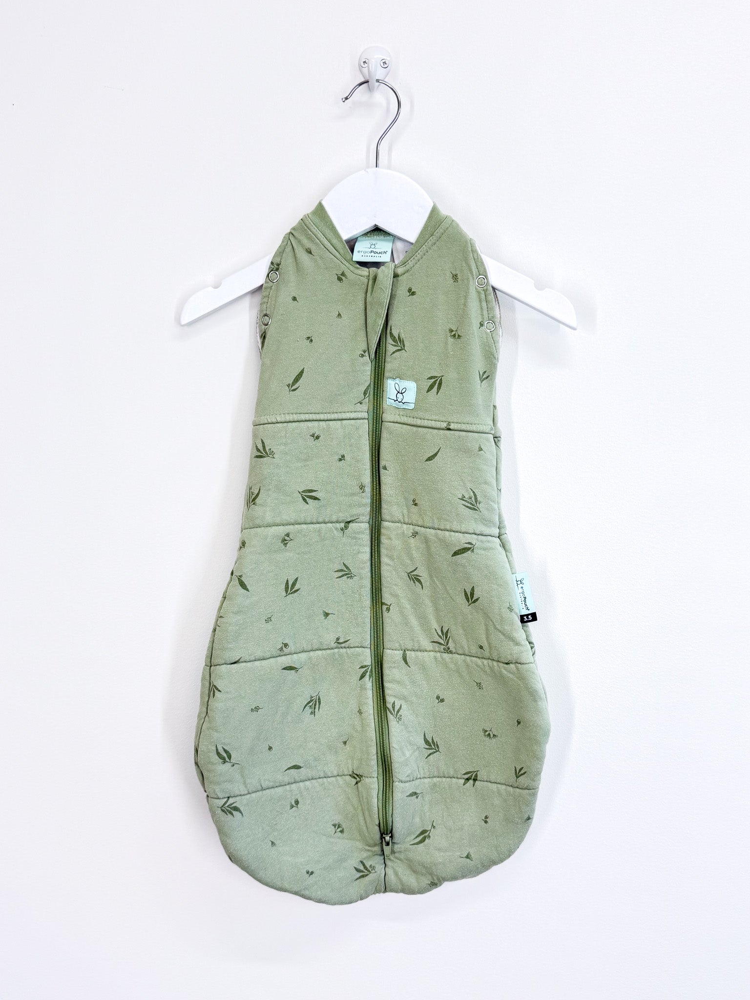 Ergopouch organic cocoon swaddle 3.5 tog - willow (0-3m)