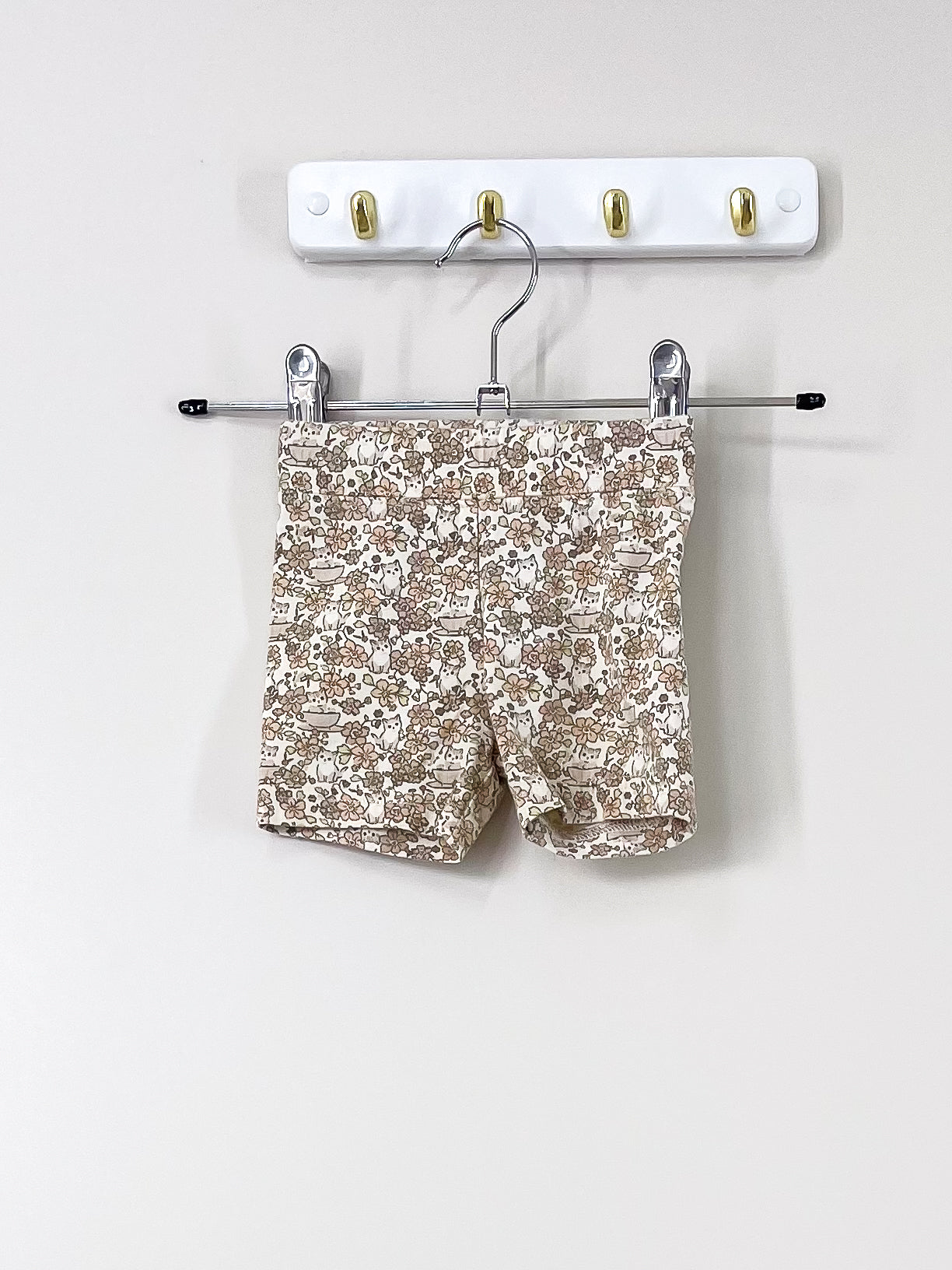 Jamie Kay organic bike shorts - kitty chloe (6-12m)