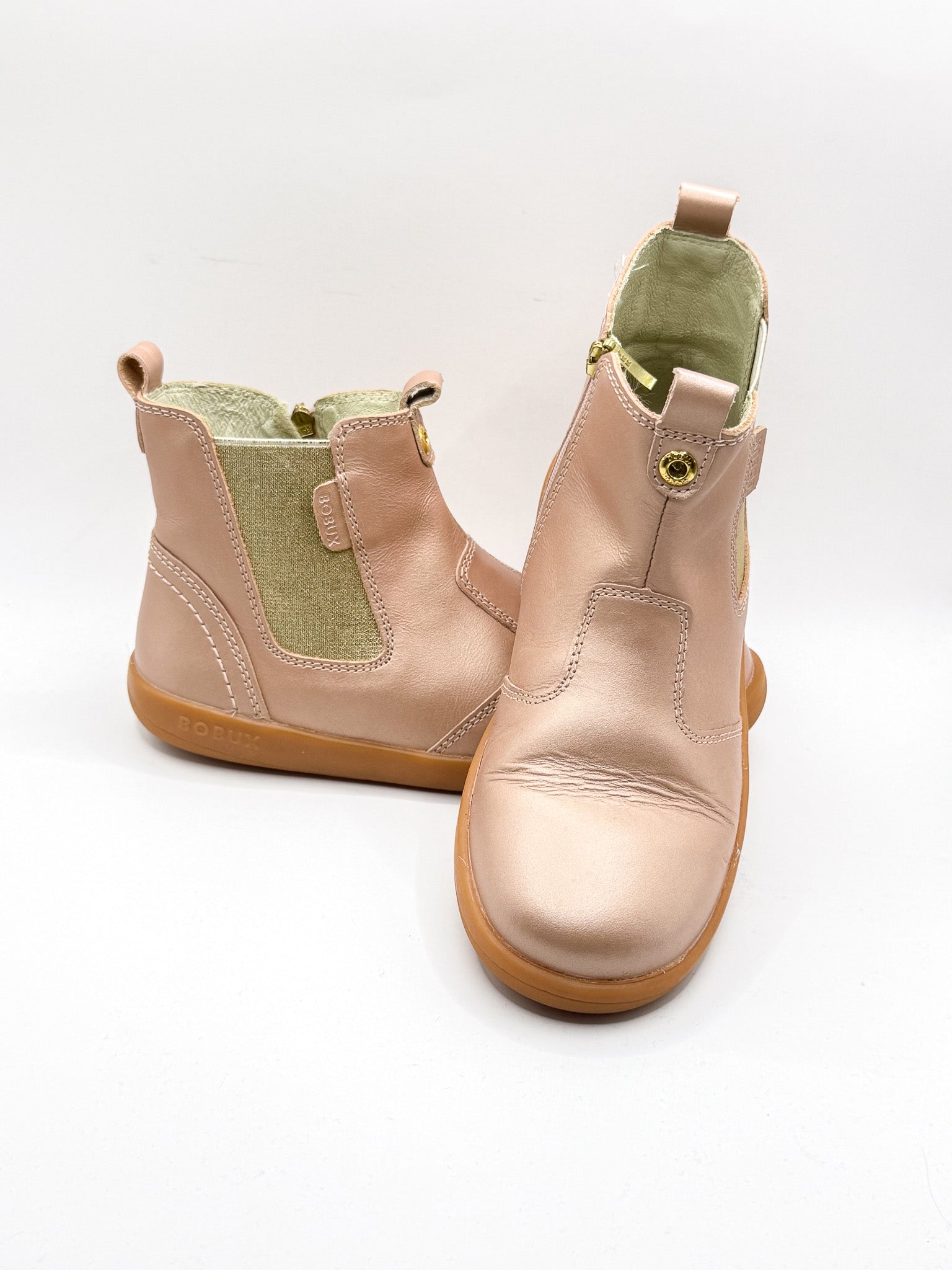 Bobux kid+ jodhpur boot - rose gold (30EU)