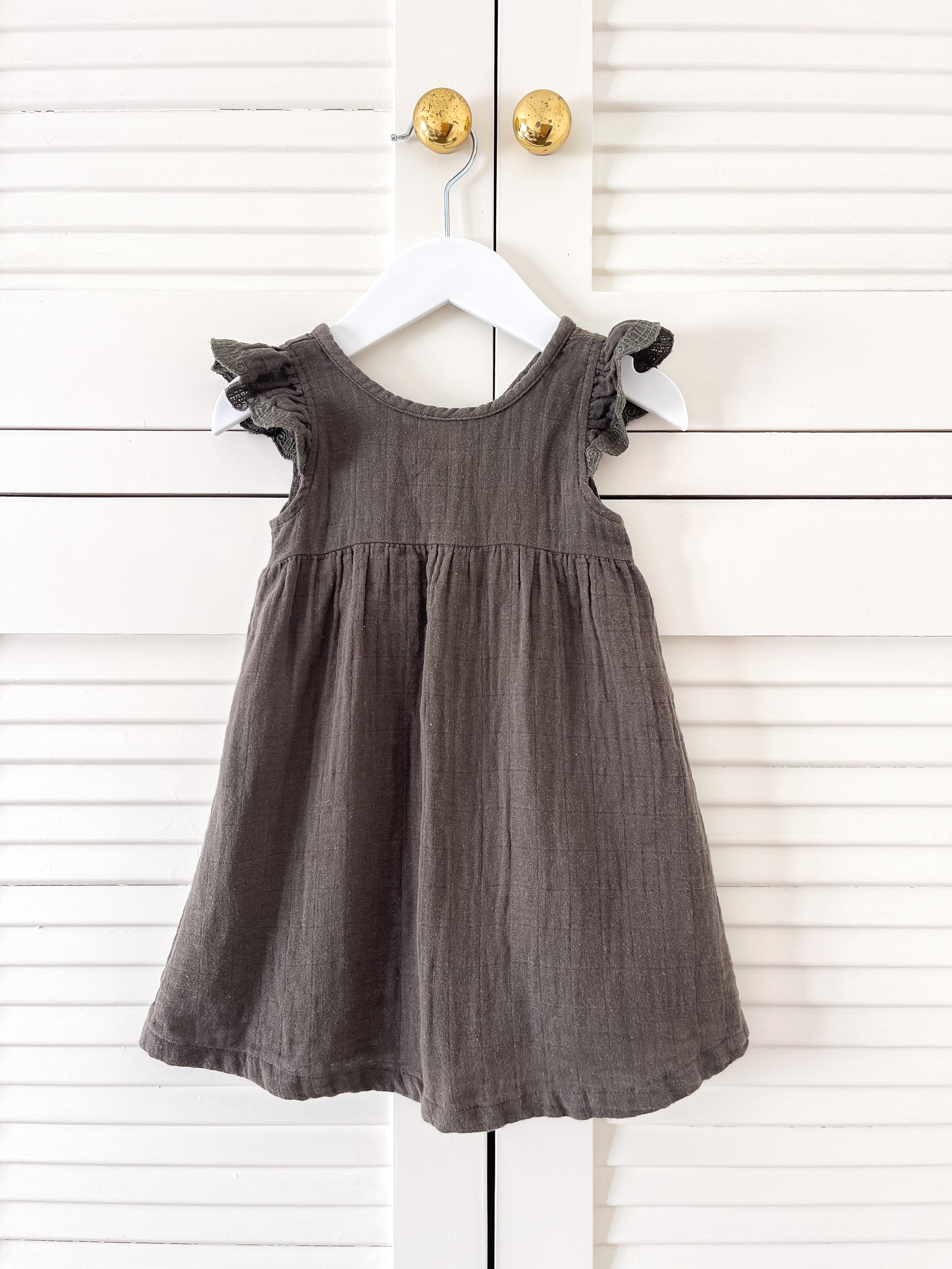 Jamie Kay organic lace dress (3-6m)