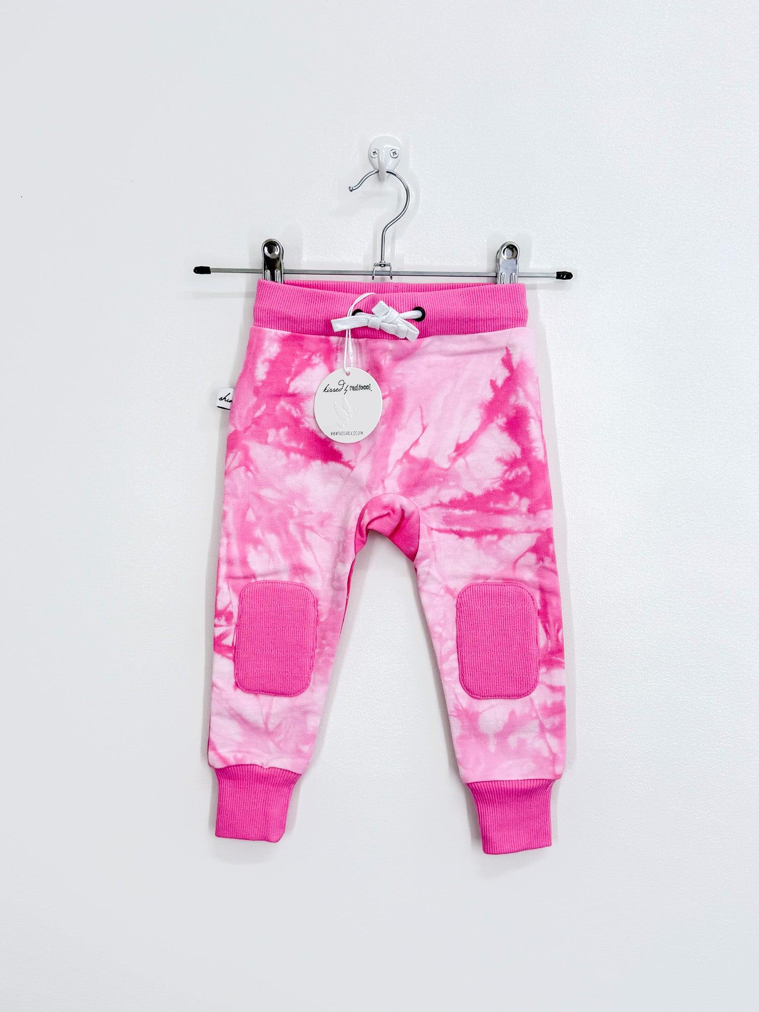 BNWT Radicool bubblegum space pants (1y)