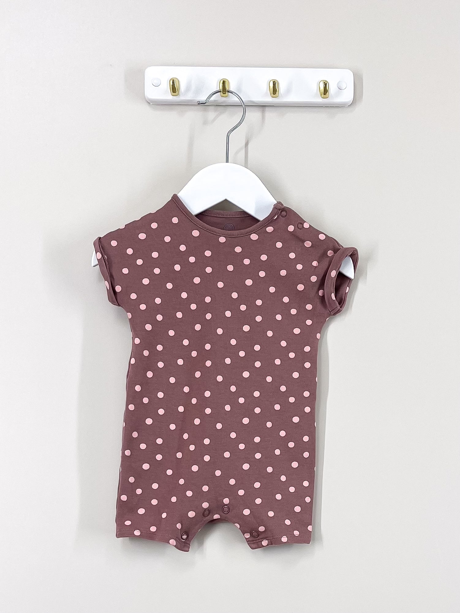 Next spot shortie romper (3-6m)