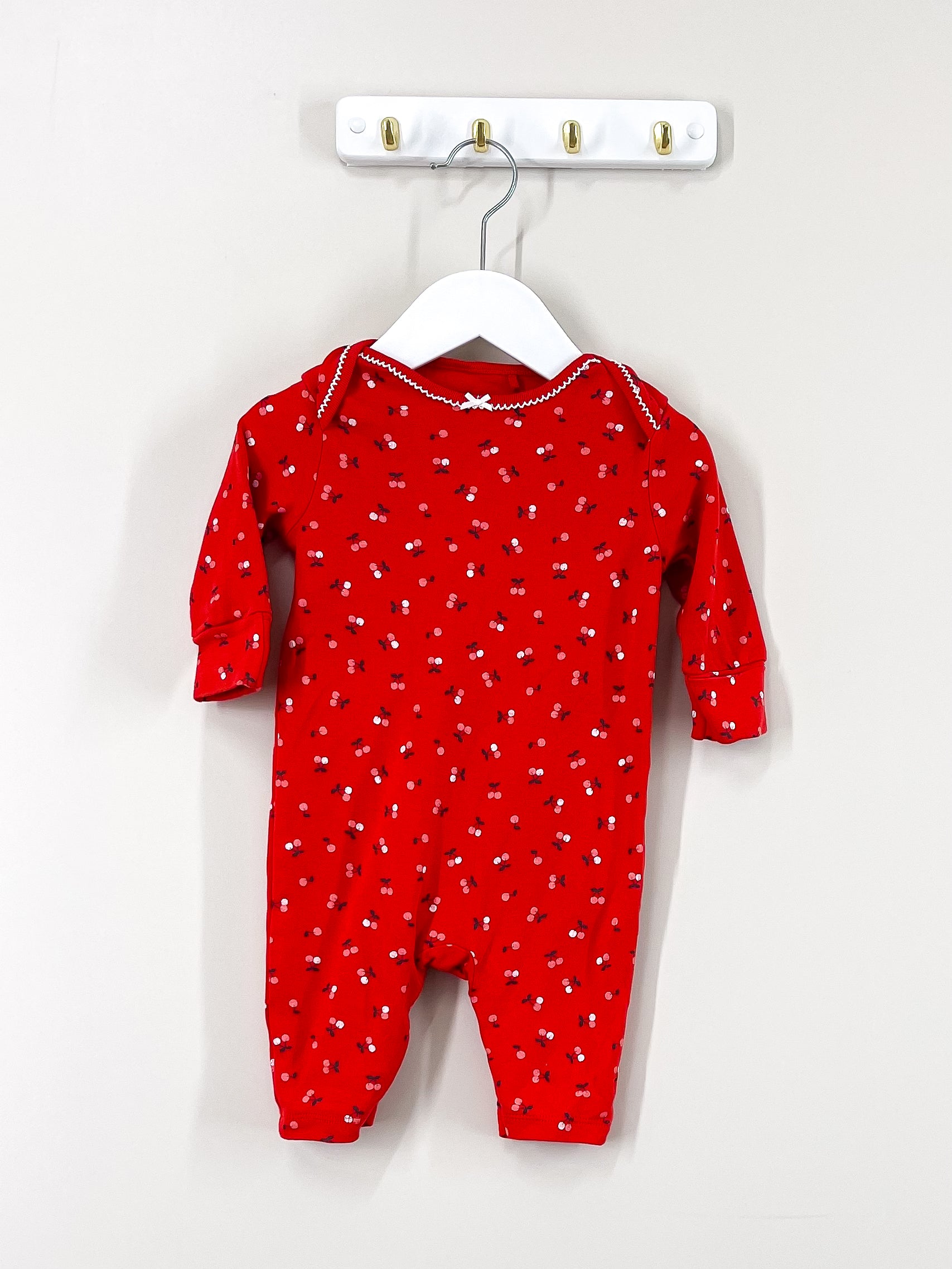 Next cherry onesie (3-6m)