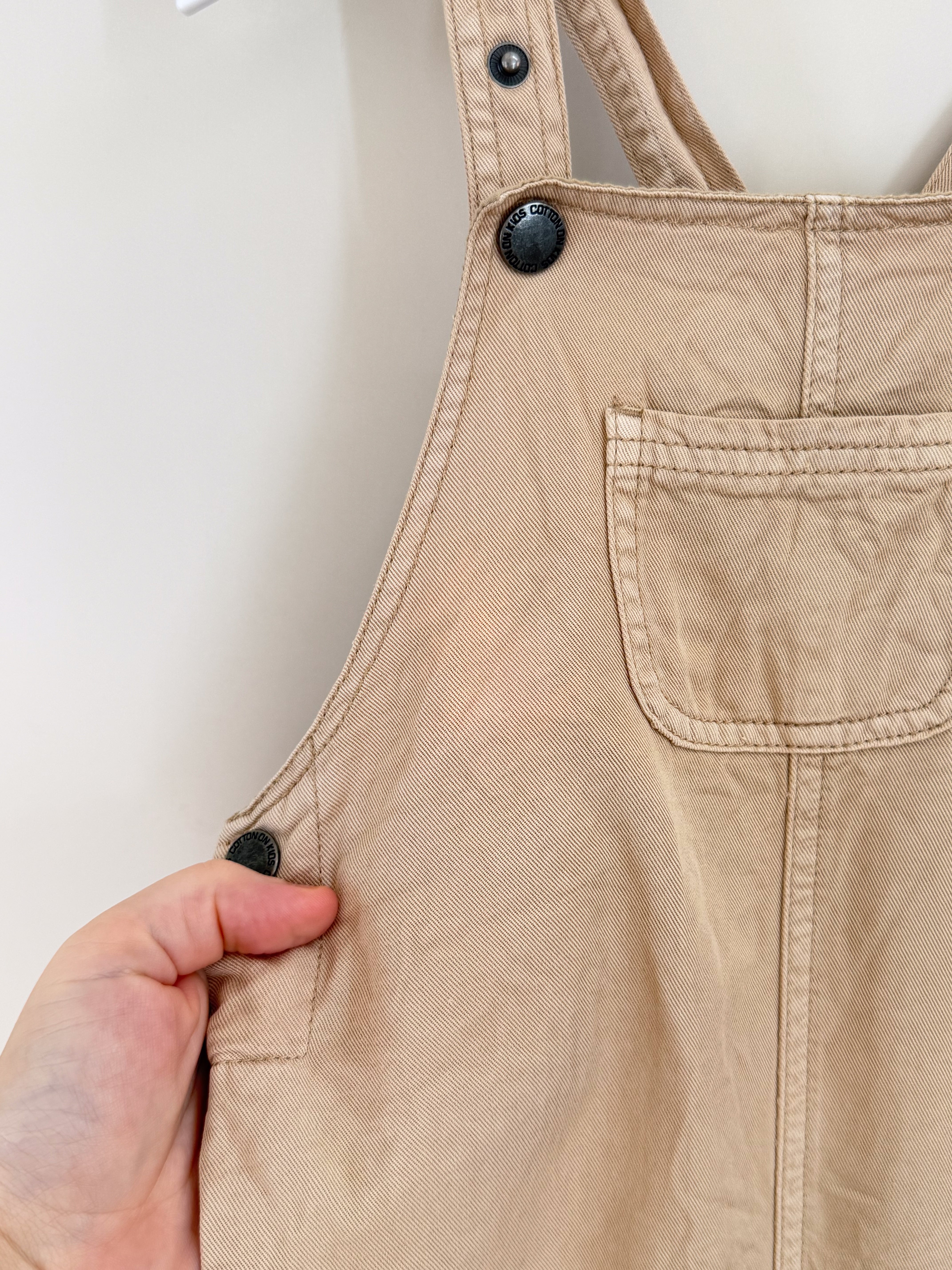 Cotton On Kids lightweight shortalls (18-24m)