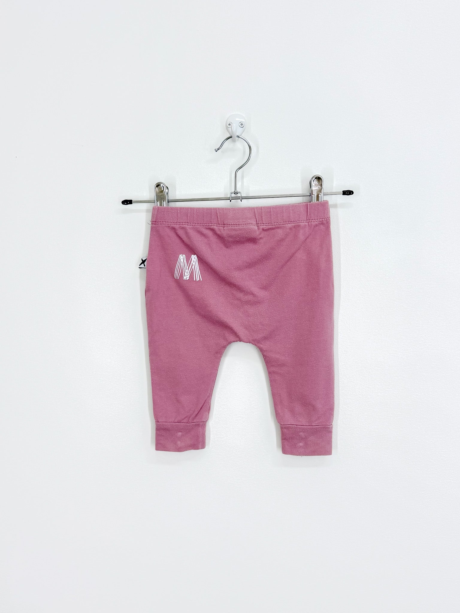 Minti blush leggings (3-6m)
