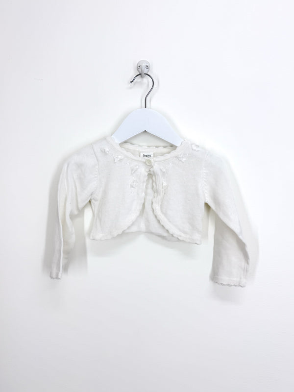 Teeny Weeny bolero cardigan (12-18m)