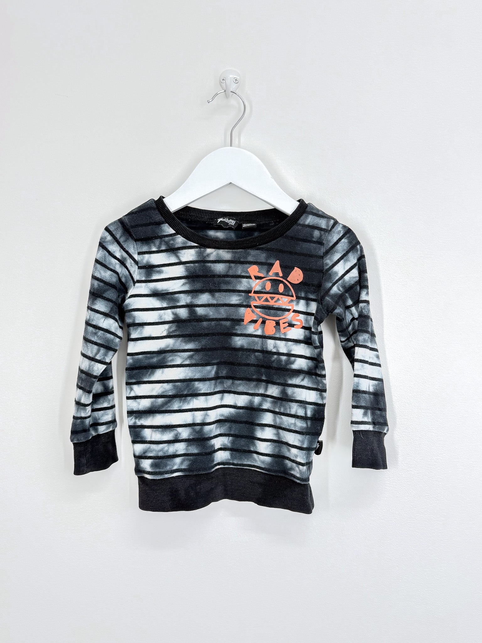 Radicool tie dye rad vibes long sleeve tee (2y)