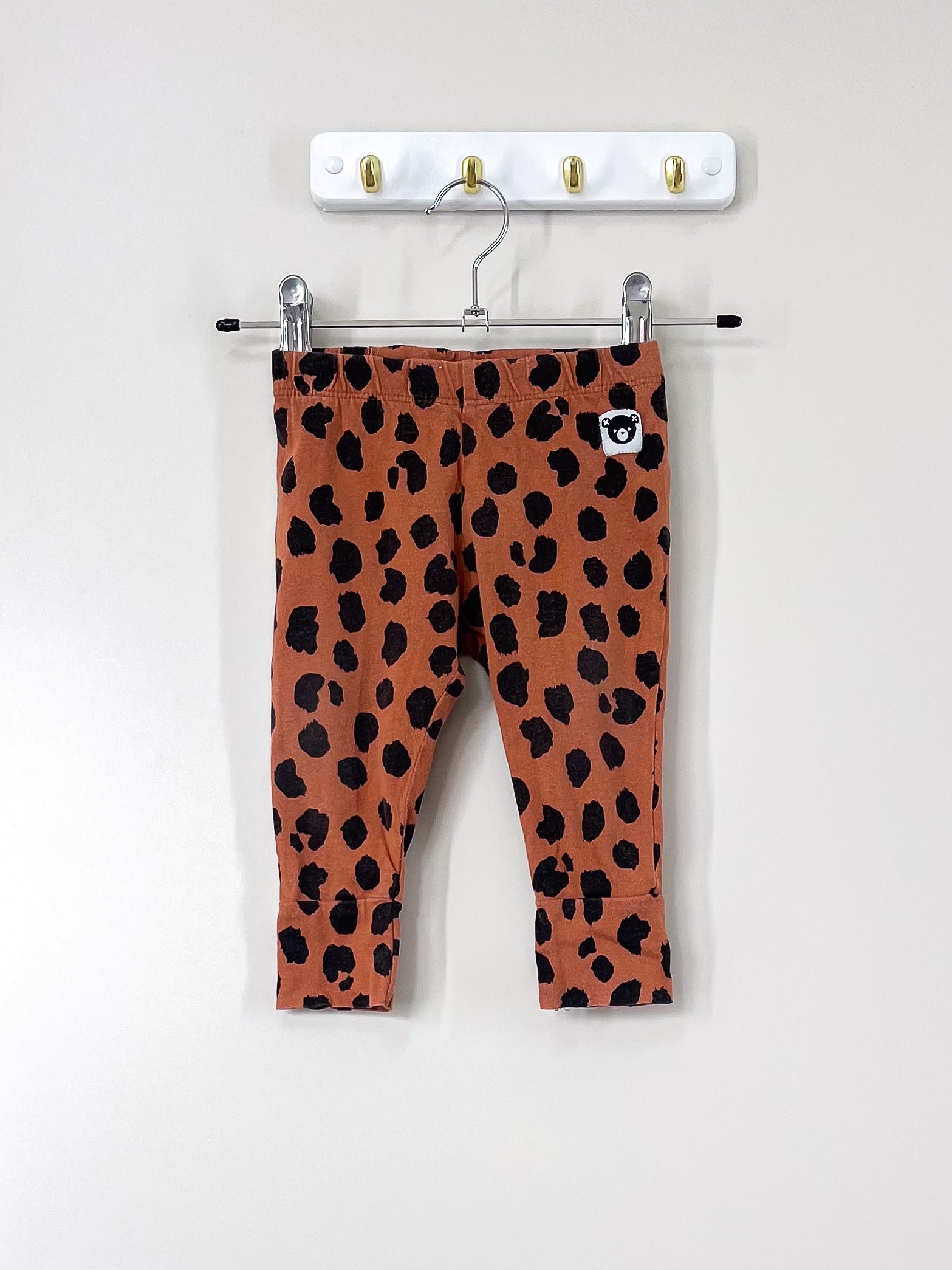 Hux organic ocelot leggings (6-12m)