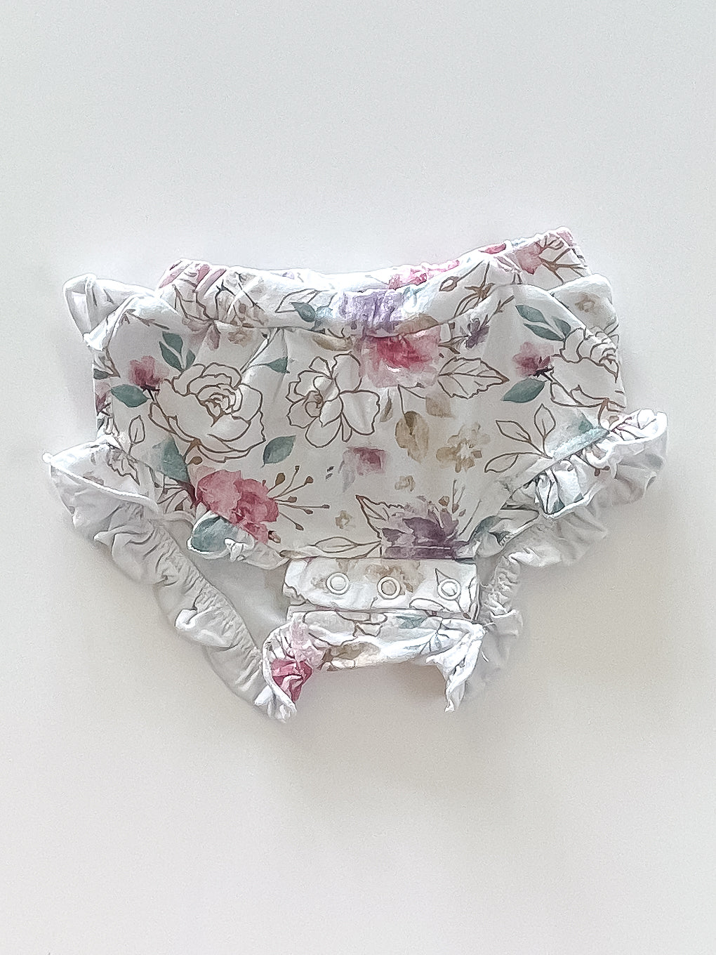 Cracked Soda floral frill bloomers (newborn)