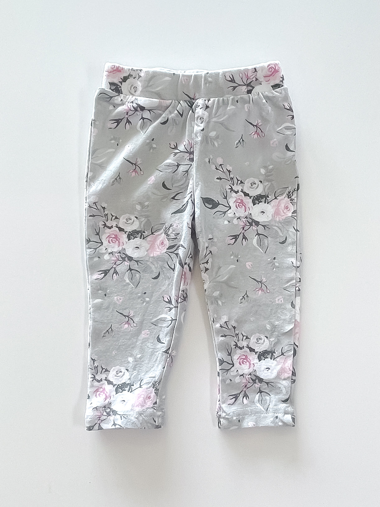 Cracked Soda floral leggings (0-3m)