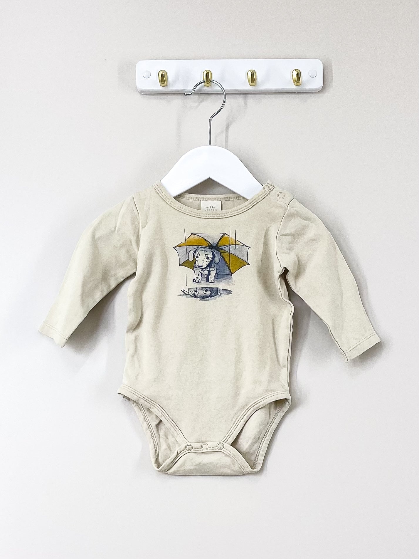 Little Bunny rainy days bodysuit (6-12m)