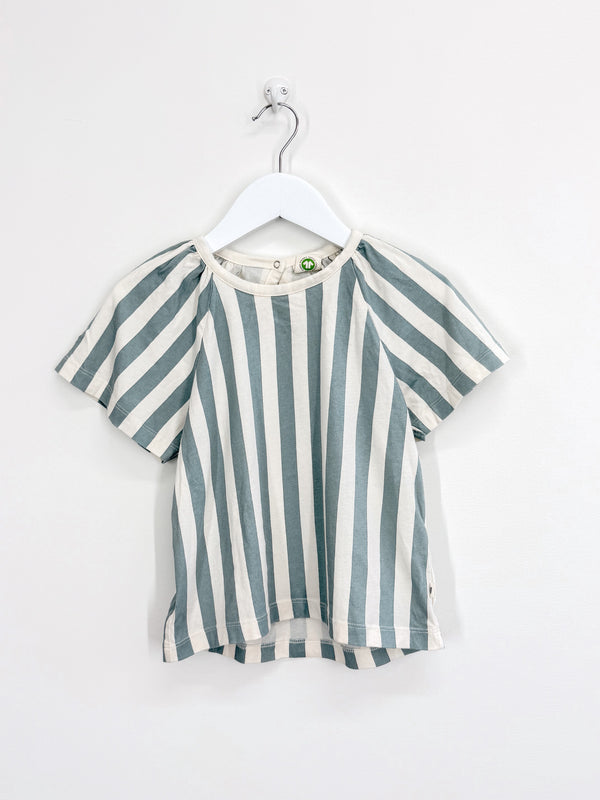 Nature Baby organic faye tee - star dew stripe (5y)