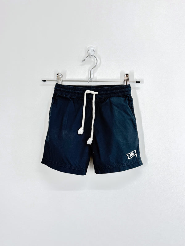 Nature Baby organic jimmy drawstring shorts (2y)