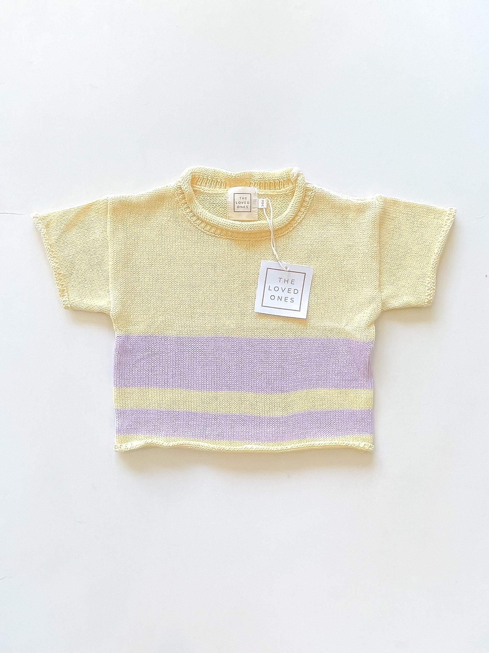 BNWT The Loved Ones knit tee (0-3m)