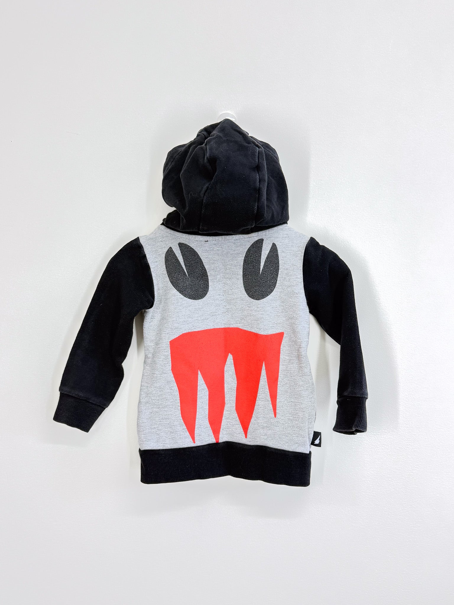 Radicool monster zip hoodie (6-12m)
