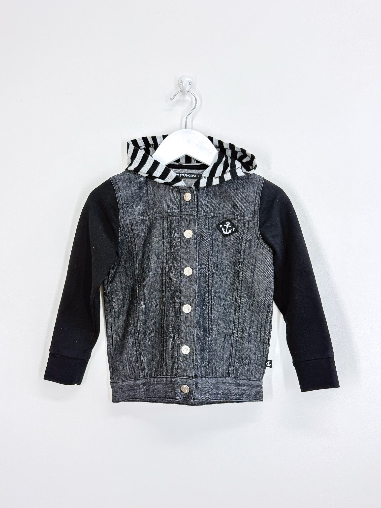 Hello Stranger denim hooded jacket (4y)