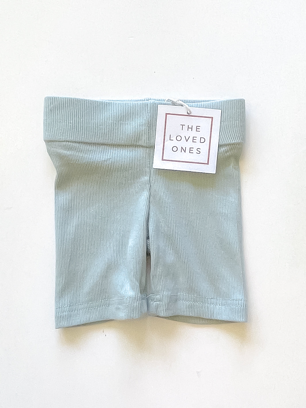 BNWT The Loved Ones ribbed bike shorts (0-3m)