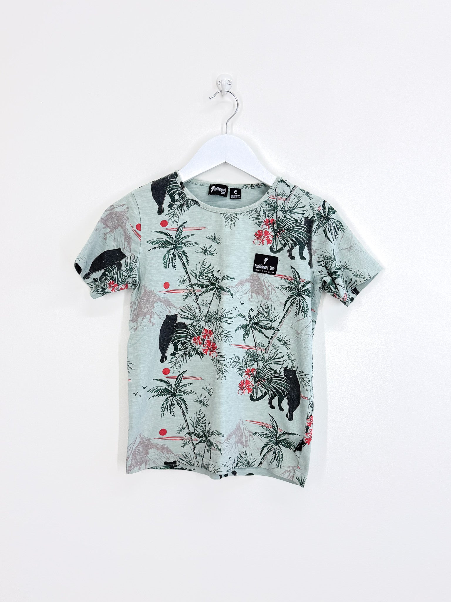 Radicool jungle jaguar tee (6y)