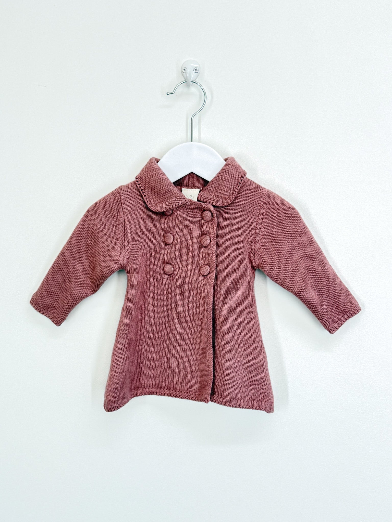 Little Bundle merino blend coat jacket (0-3m)